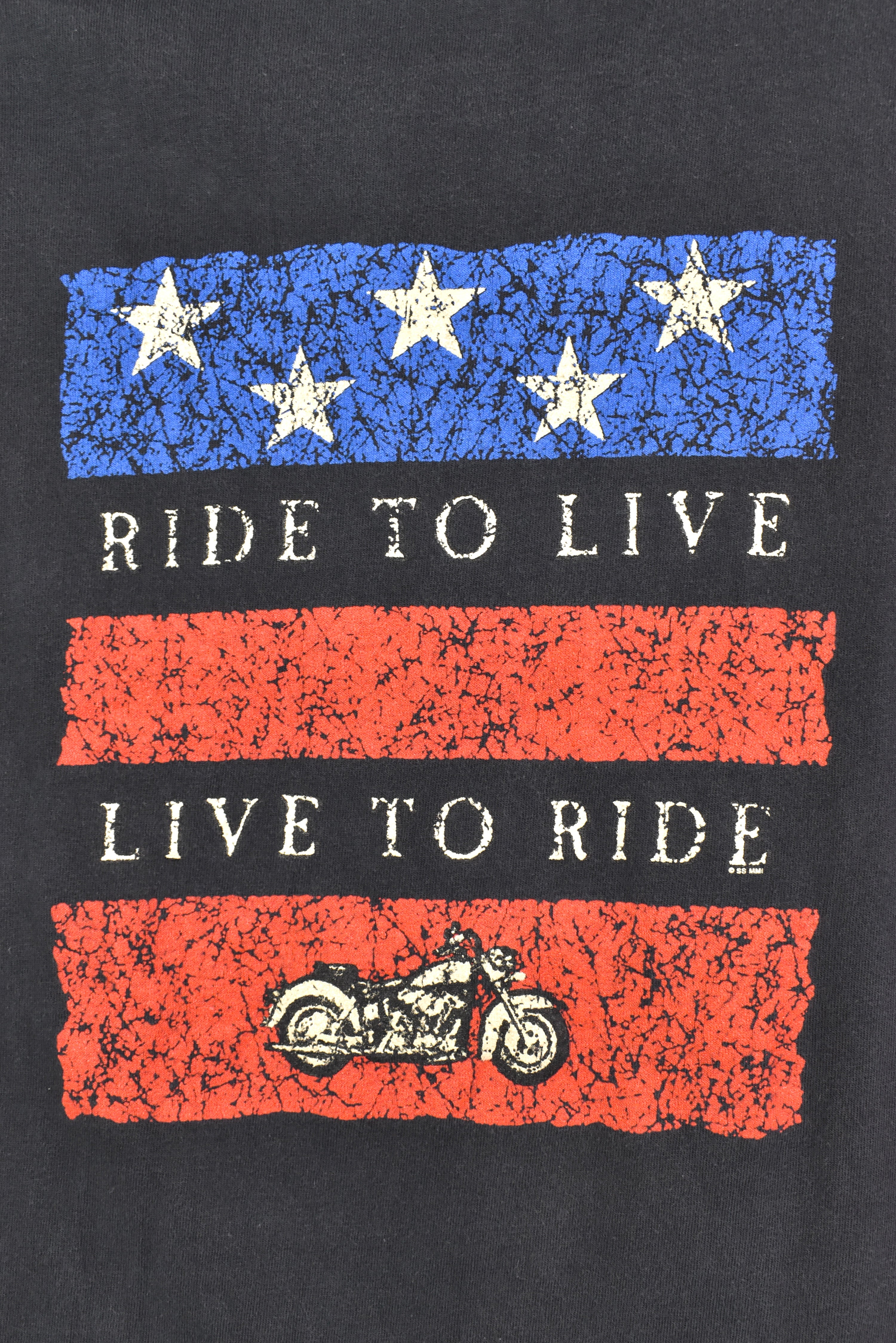 Vintage Sturgis shirt, 2001 motorcycle biker graphic tee - large, black HARLEY DAVIDSON