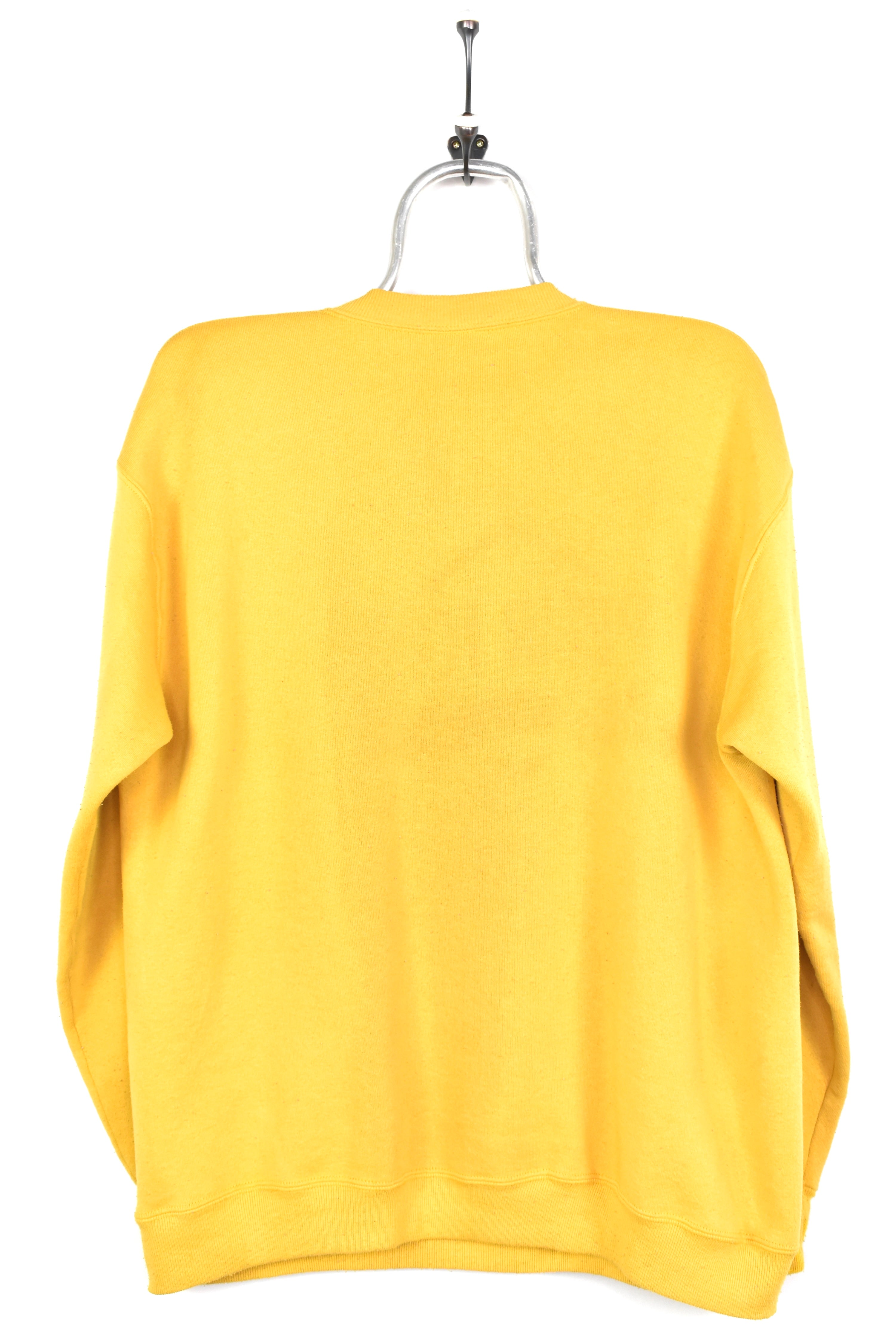 VINTAGE PURDUE UNIVERSITY YELLOW SWEATSHIRT | LARGE COLLEGE