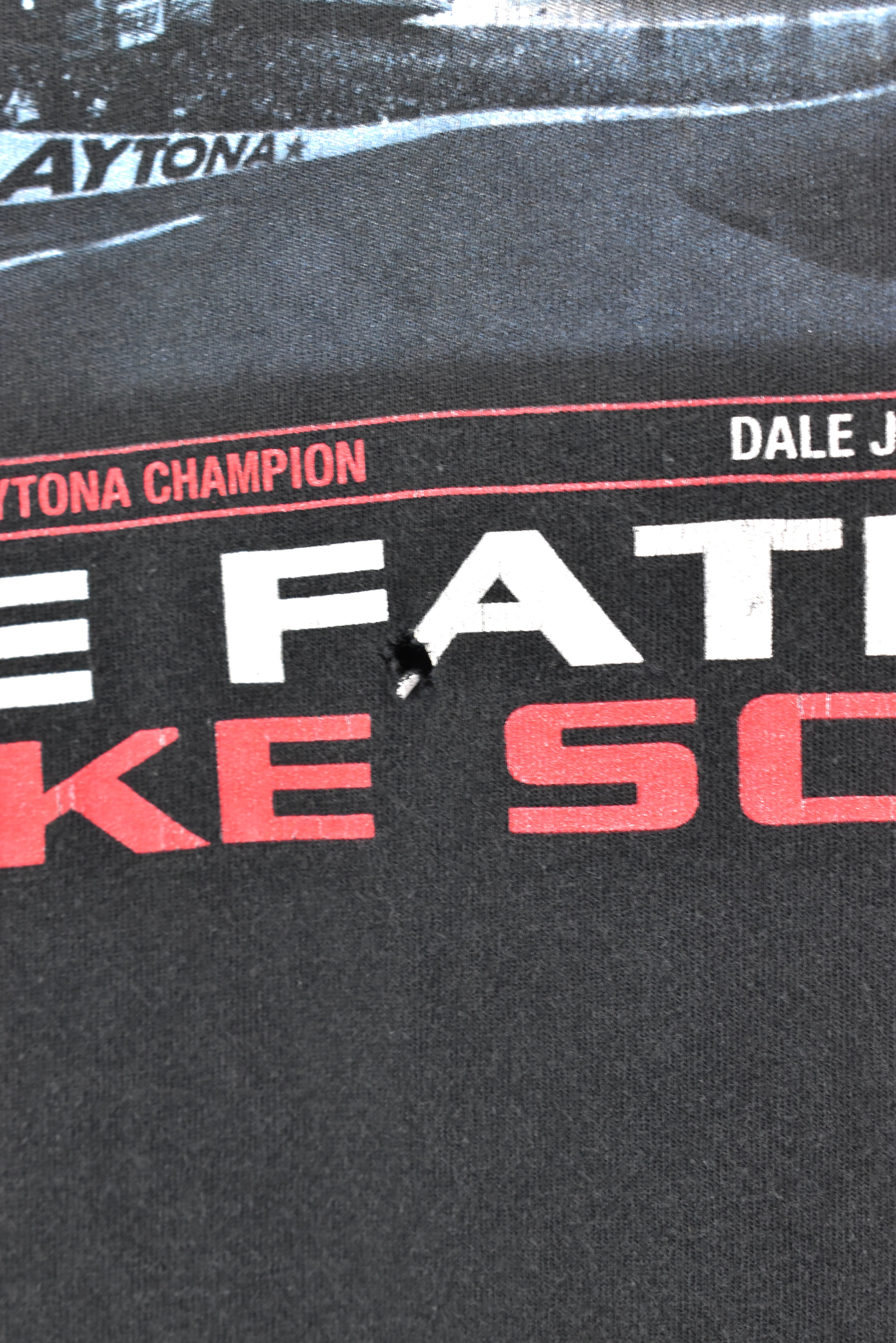 VINTAGE NASCAR BLACK T-SHIRT | XL NASCAR / RACING