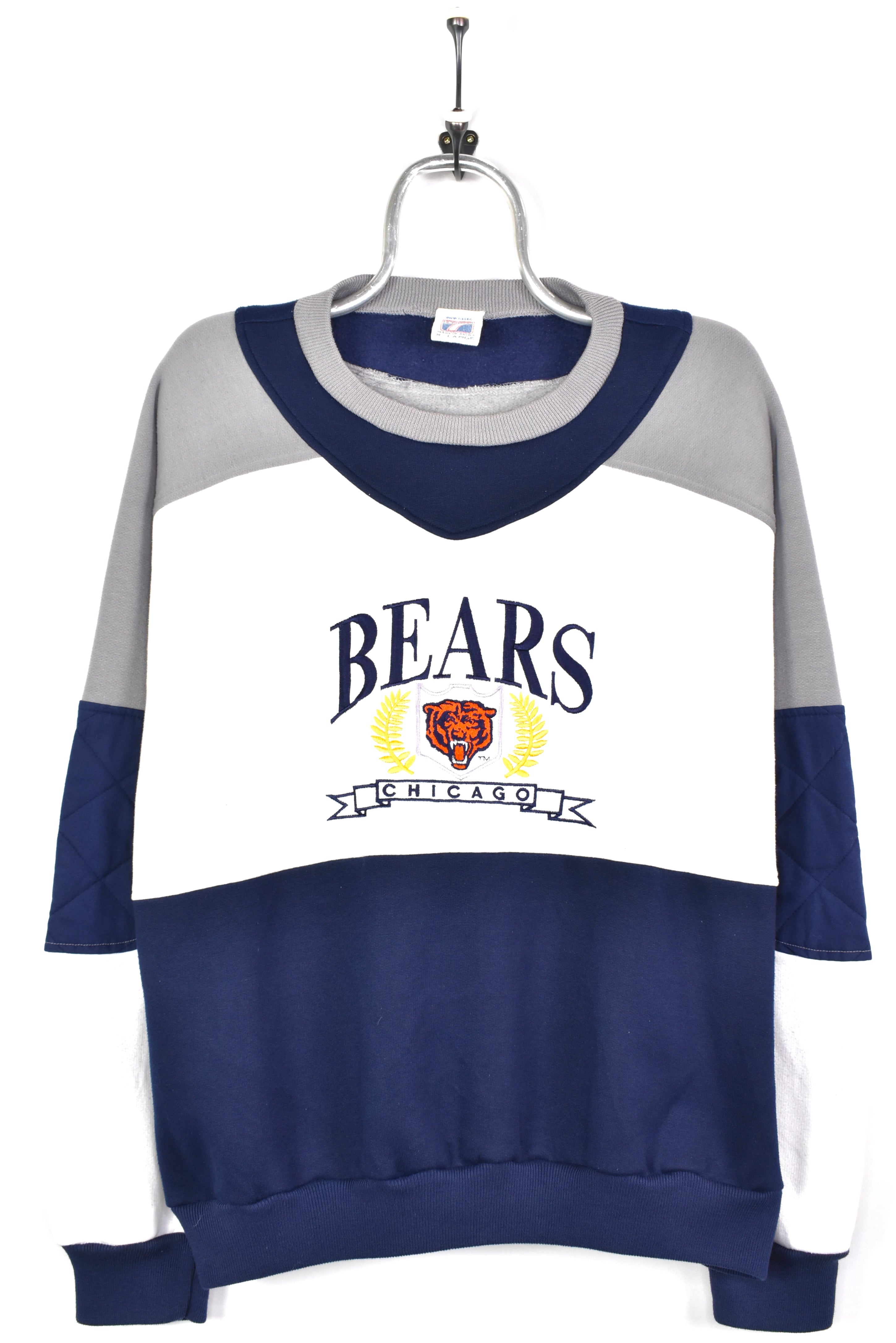 VINTAGE NFL CHICAGO BEARS EMBROIDERED SWEATSHIRT | XL PRO SPORT