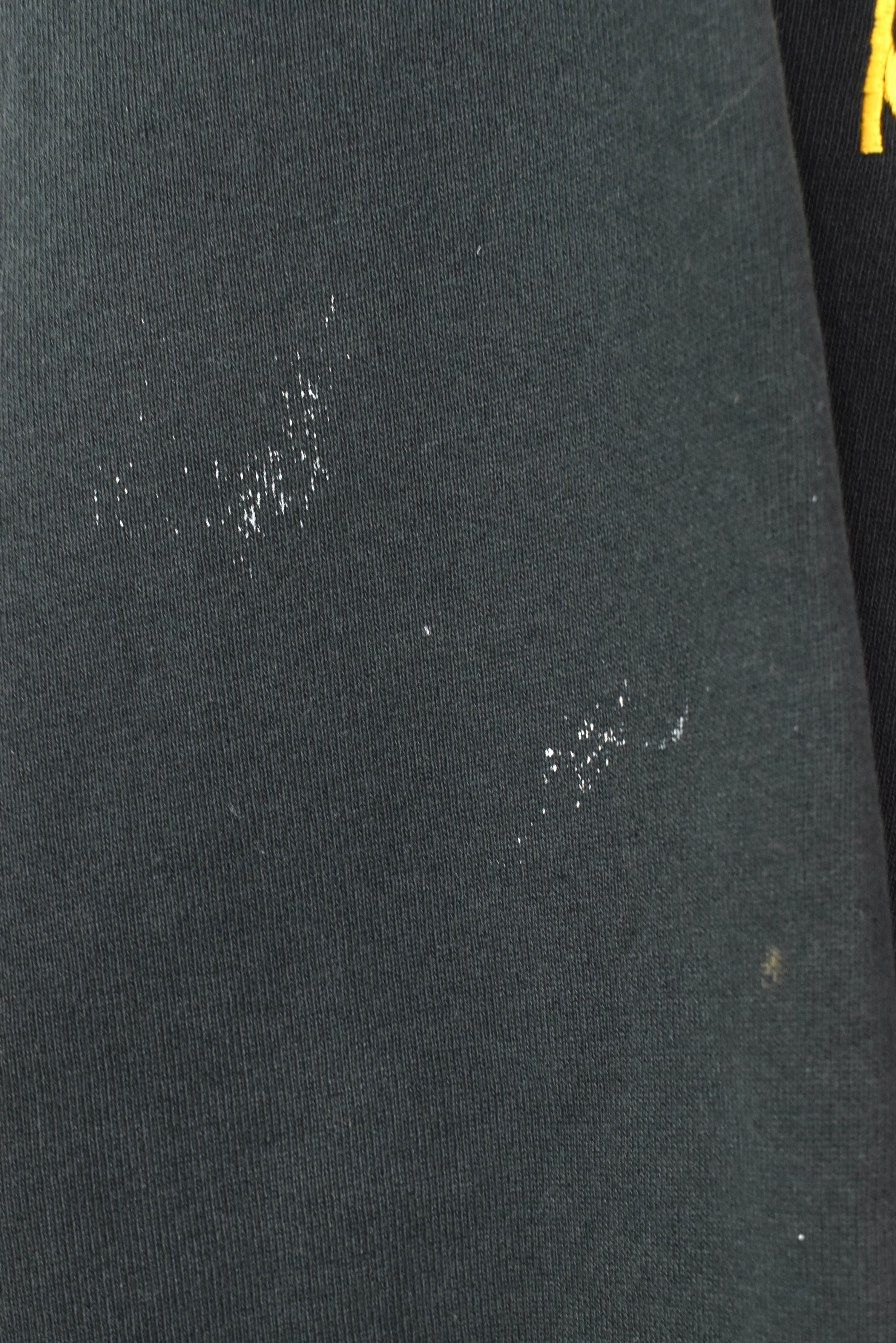 VINTAGE NFL PITTSBURGH STEELERS EMBROIDERED BLACK SWEATSHIRT | XL PRO SPORT