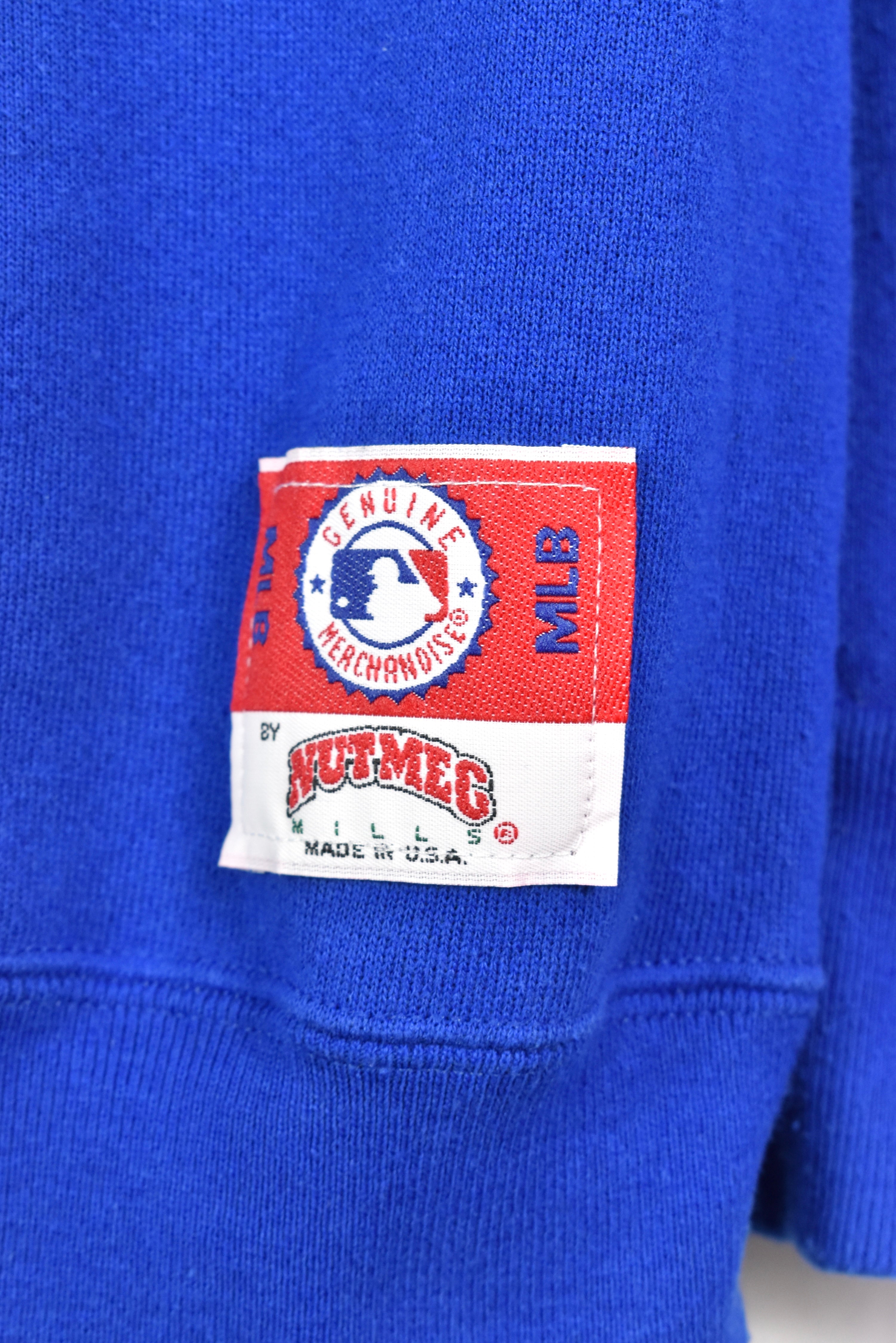 VINTAGE MLB TORONTO BLUE JAYS BLUE SWEATSHIRT | LARGE PRO SPORT