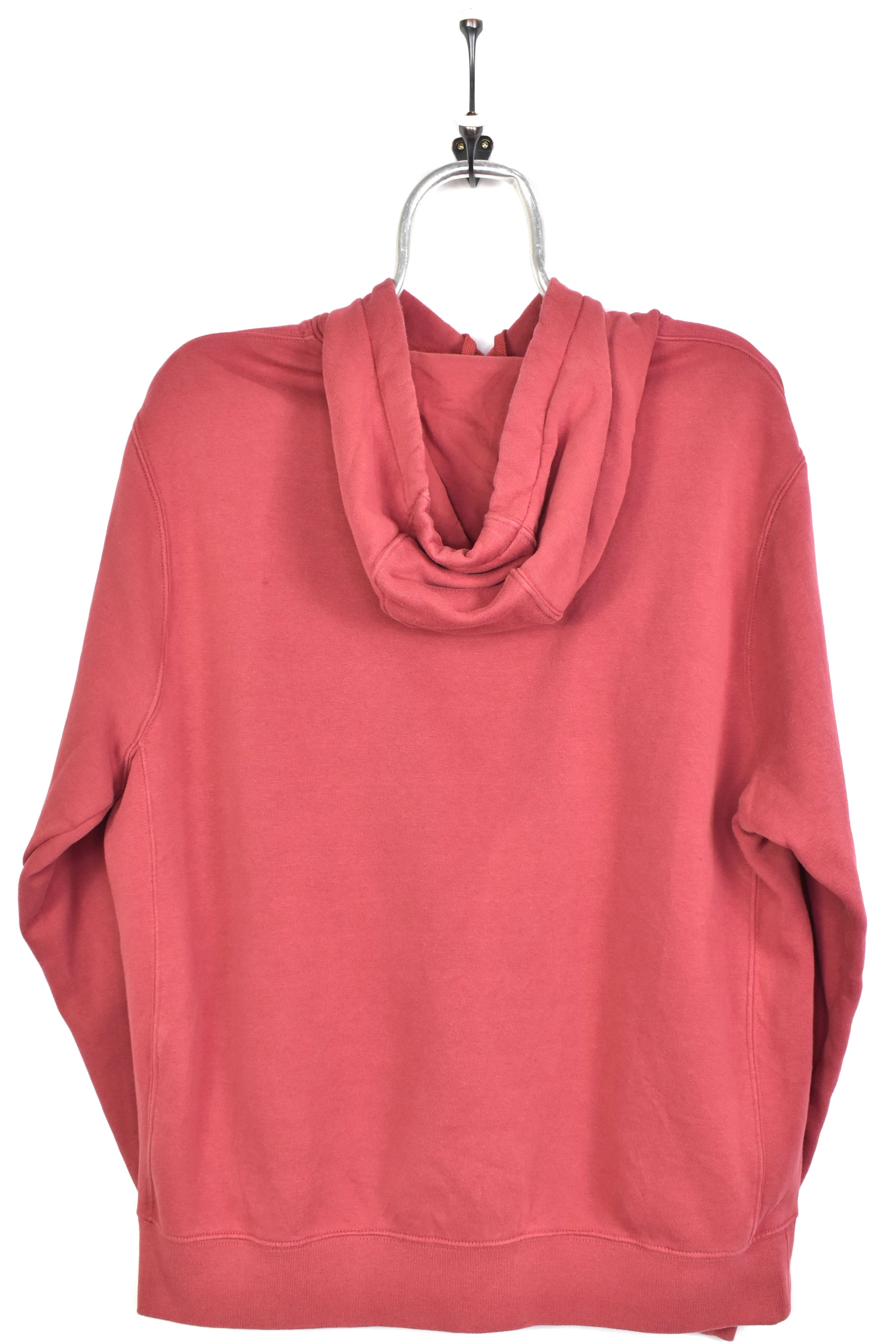 Vintage Nike embroidered burgundy hoodie | XL NIKE