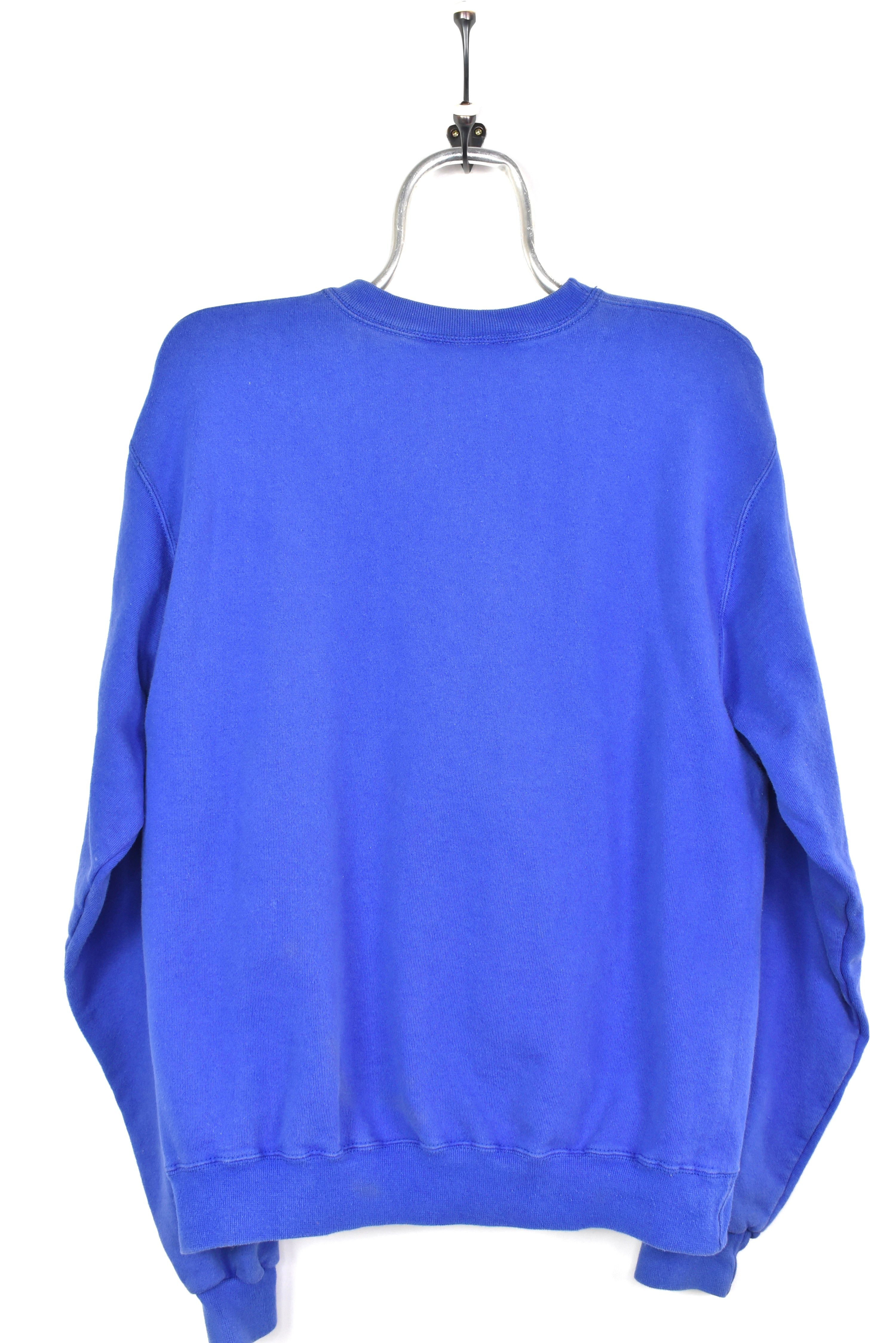 VINTAGE CHAMPION EMBROIDERED BLUE SWEATSHIRT | LARGE CHAMPION