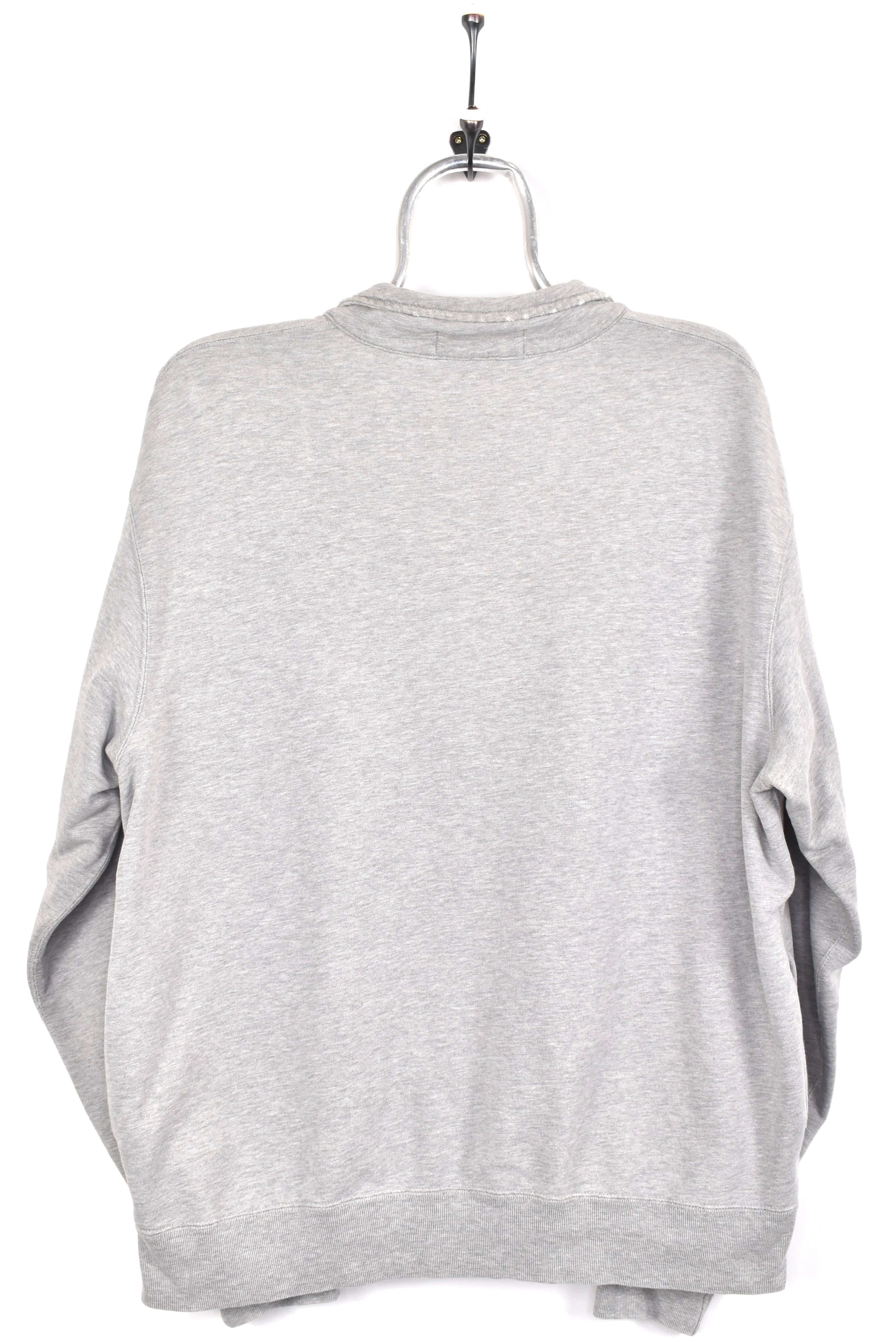 Vintage Ralph Lauren sweatshirt, Polo Sport grey embroidered 1/4 zip - AU L RALPH LAUREN