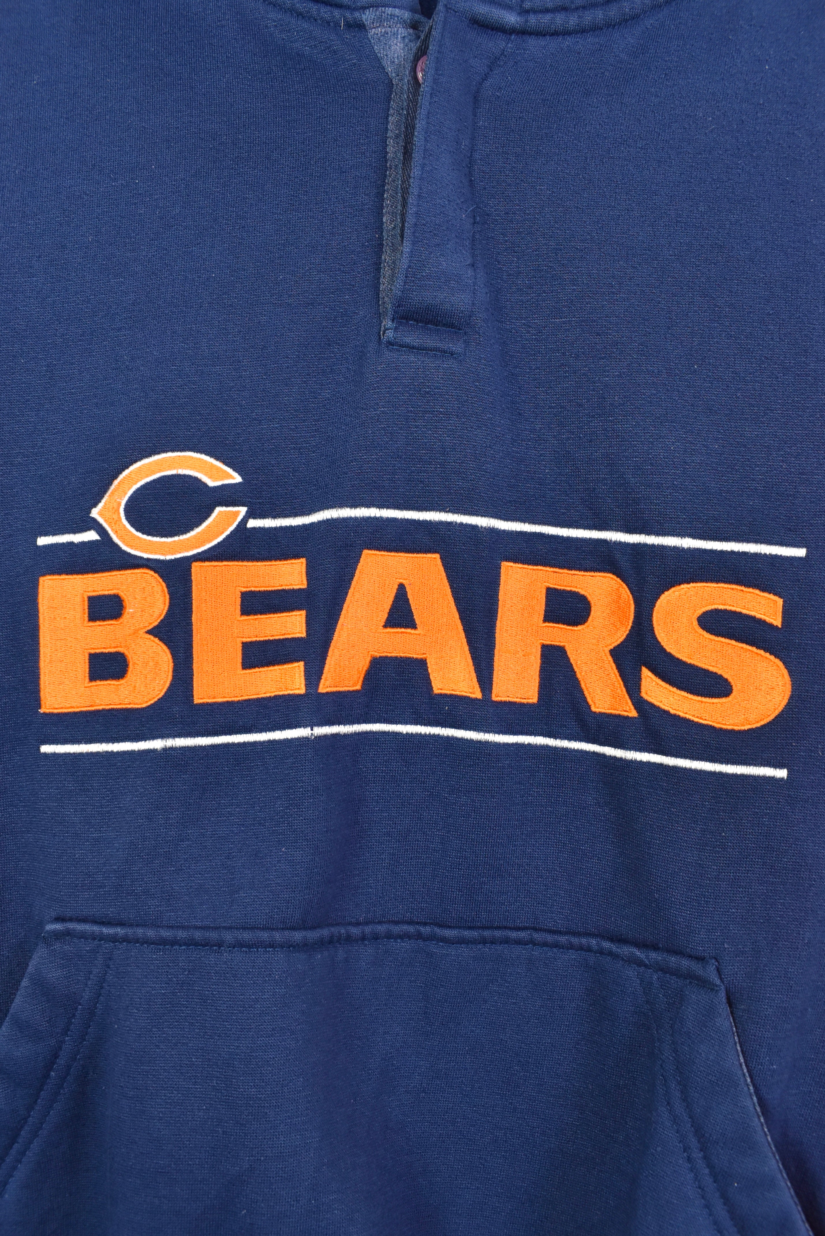 Vintage NFL Chicago Bears embroidered navy hoodie | XL PRO SPORT