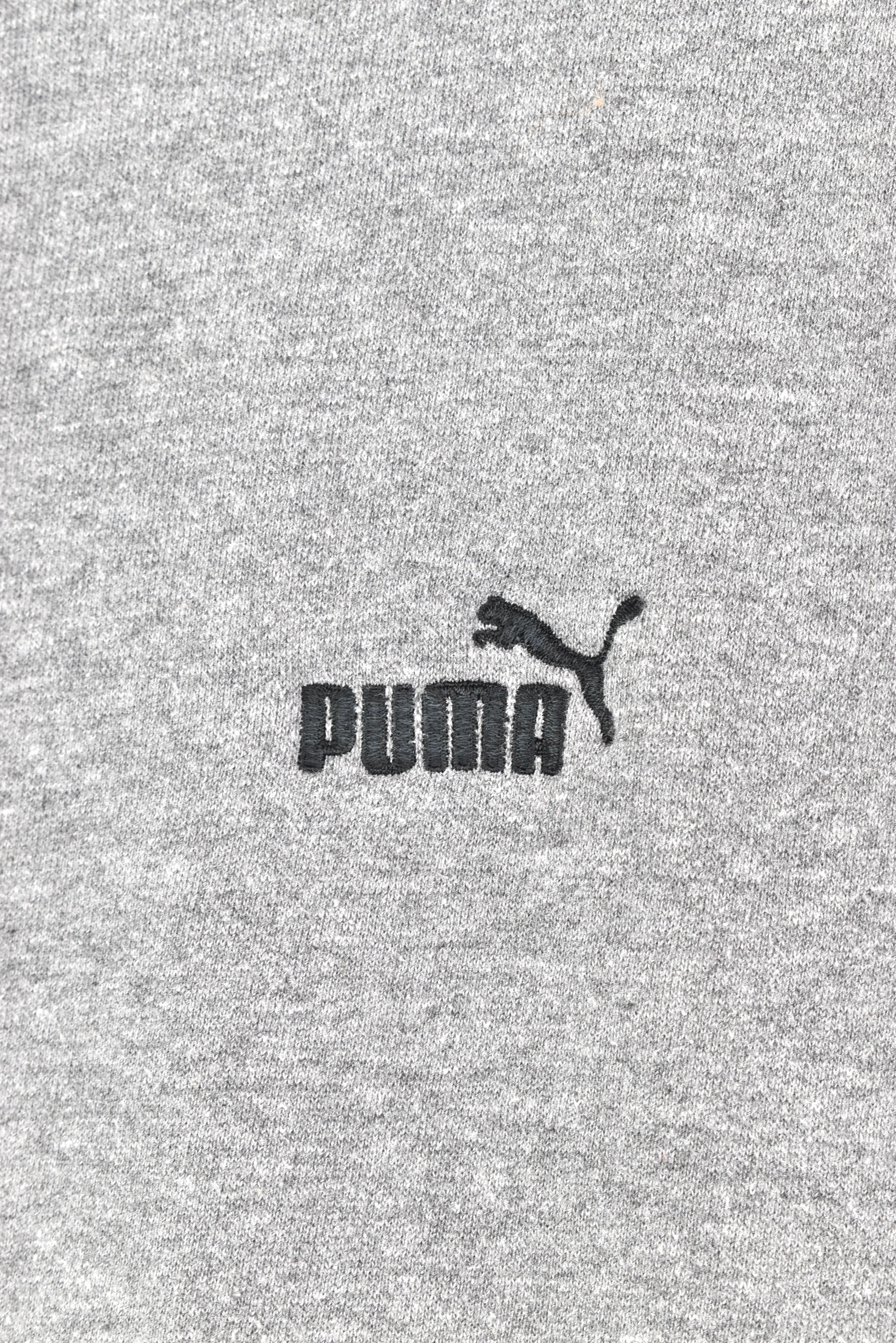 VINTAGE PUMA EMBROIDERED GREY SWEATSHIRT | XXL PUMA