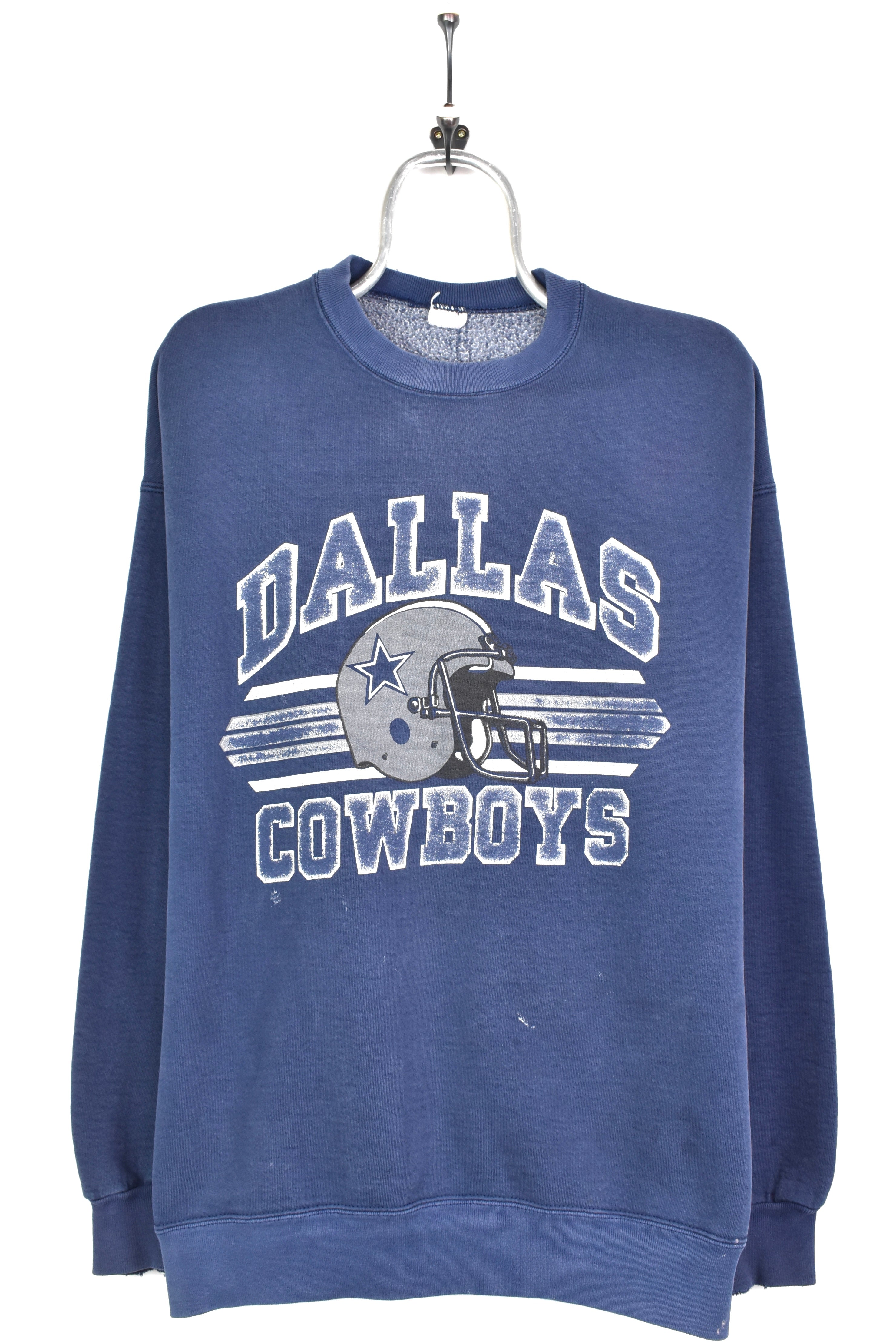 VINTAGE NFL DALLAS COWBOYS NAVY SWEATSHIRT | XL PRO SPORT