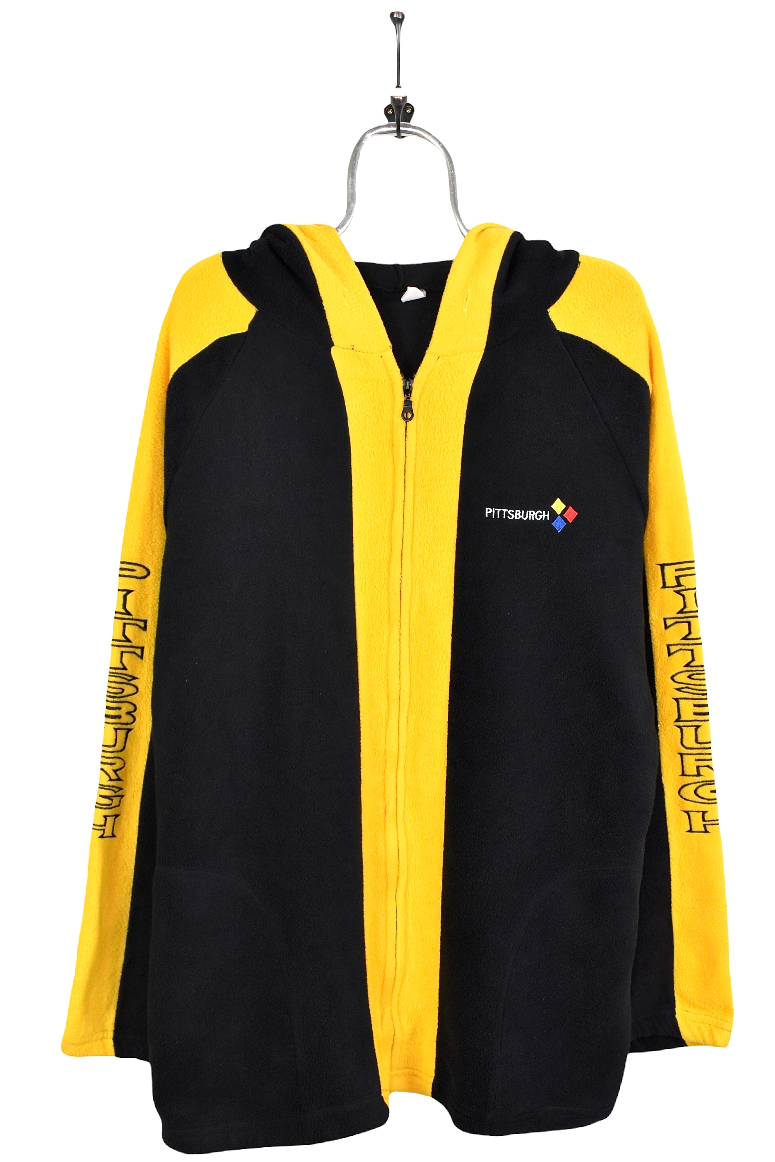 Vintage Pittsburgh Steelers jacket, NFL embroidered sweatshirt - AU XL PRO SPORT