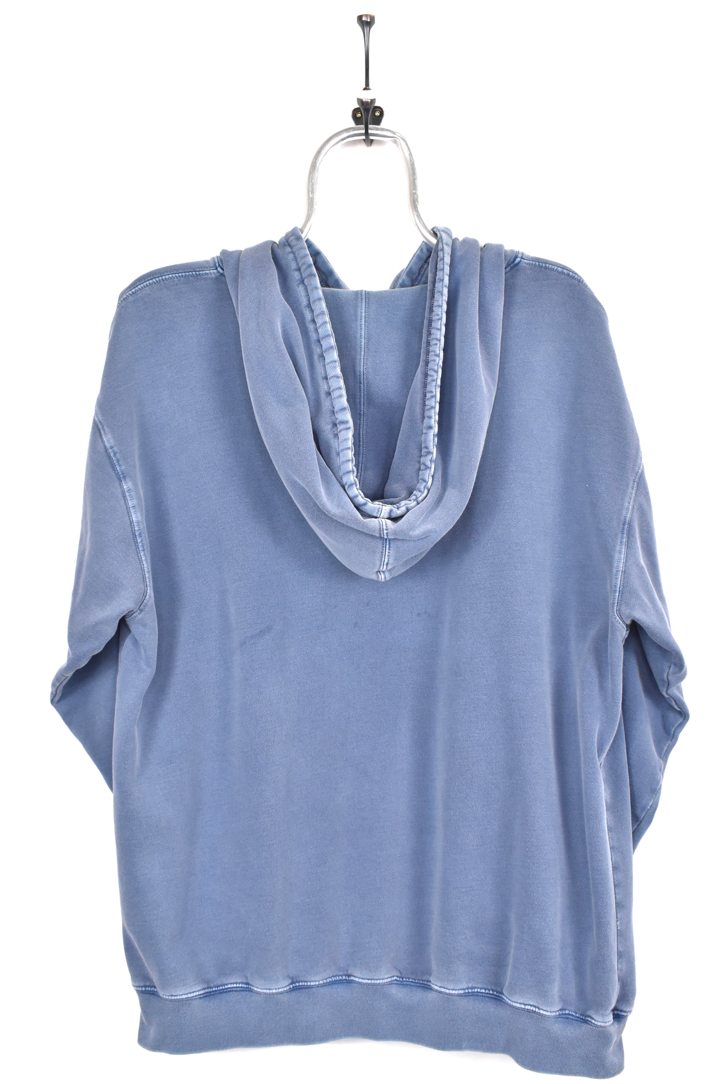 Vintage Mickey Mouse hoodie, long sleeve blue graphic sweatshirt - AU L DISNEY / CARTOON