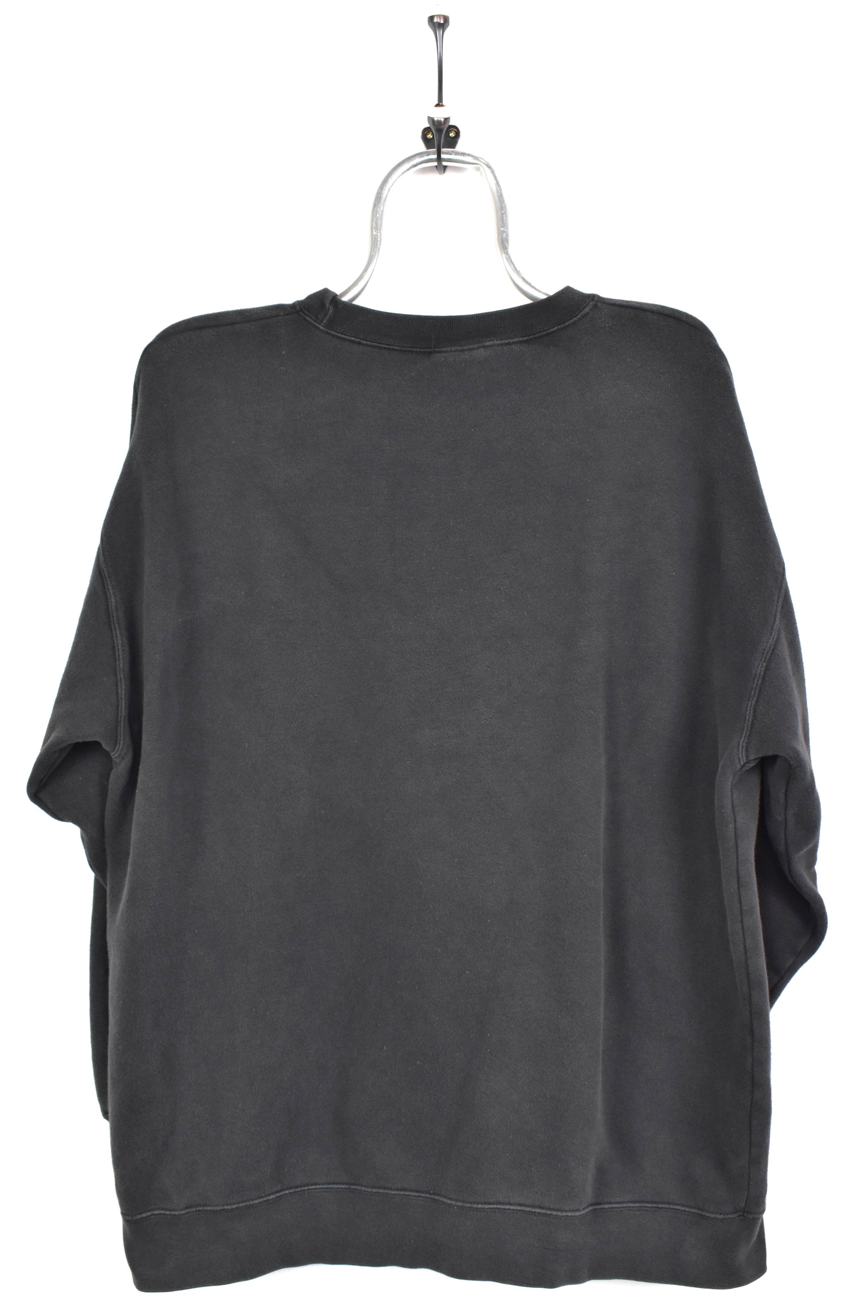 VINTAGE LEVIS EMBROIDERED BLACK SWEATSHIRT | XL LEVIS