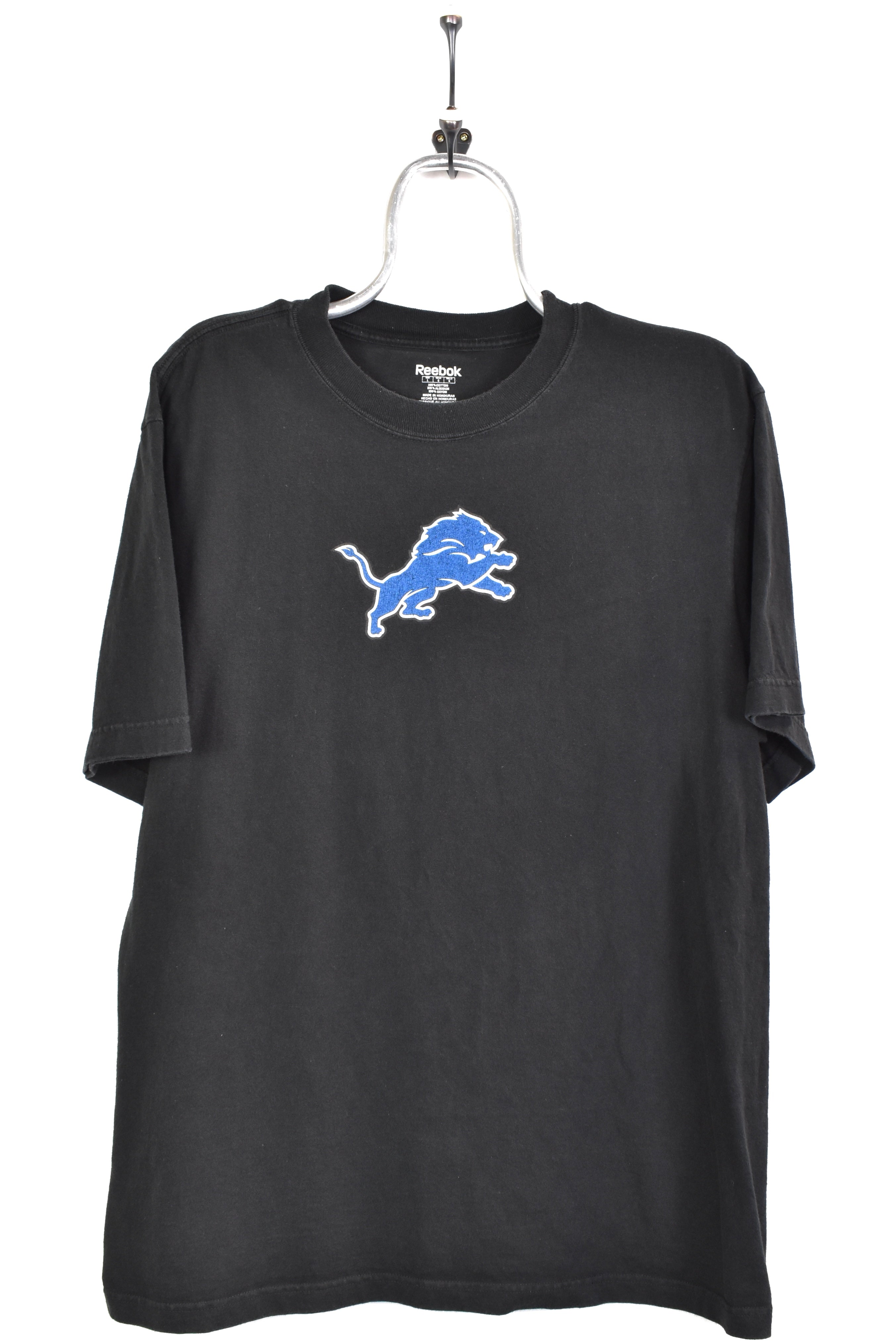 Vintage NFL Detroit Lions black t-shirt | large PRO SPORT