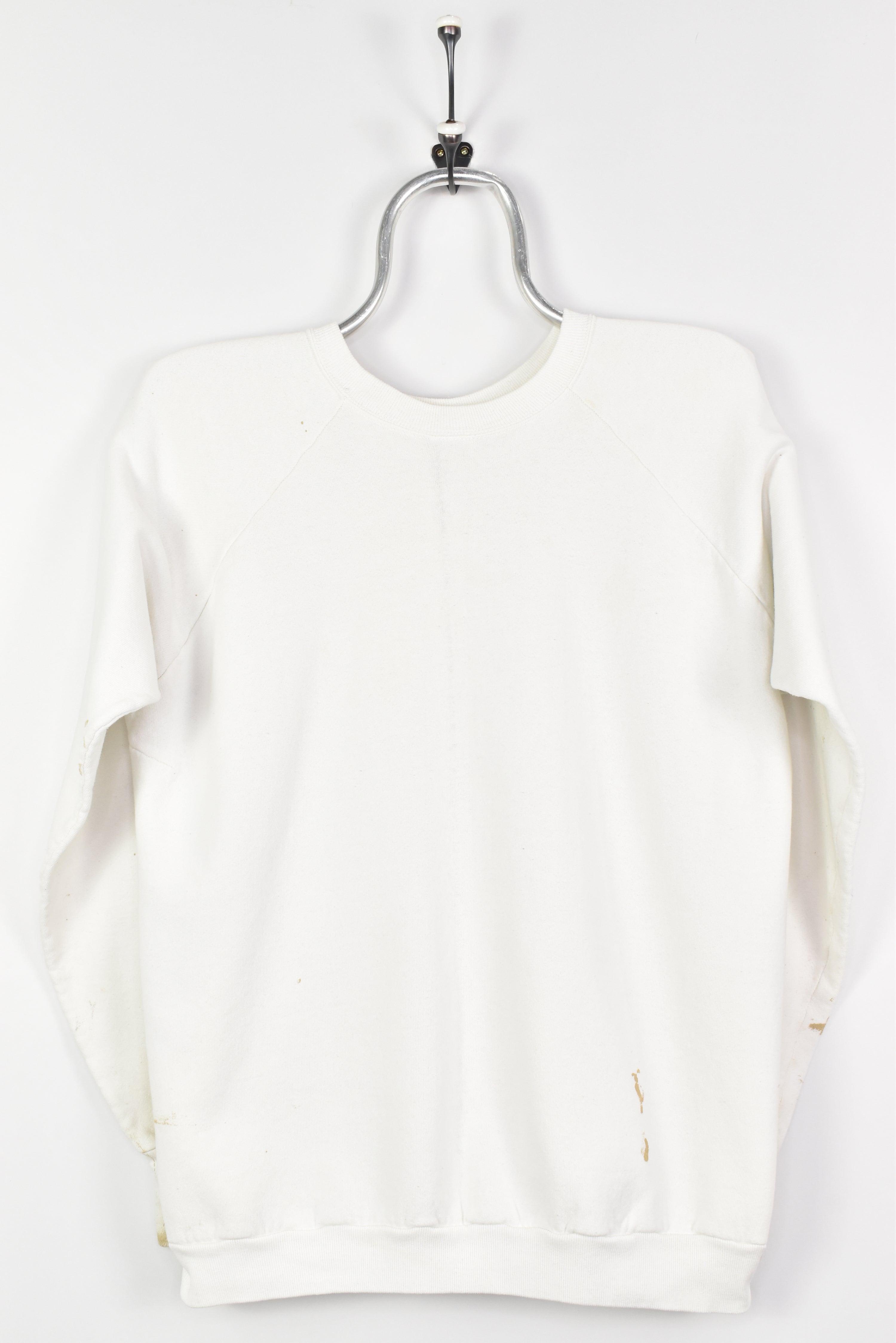 VINTAGE 1991 NFL BUFFALO BILLS WHITE SWEATSHIRT | LARGE PRO SPORT