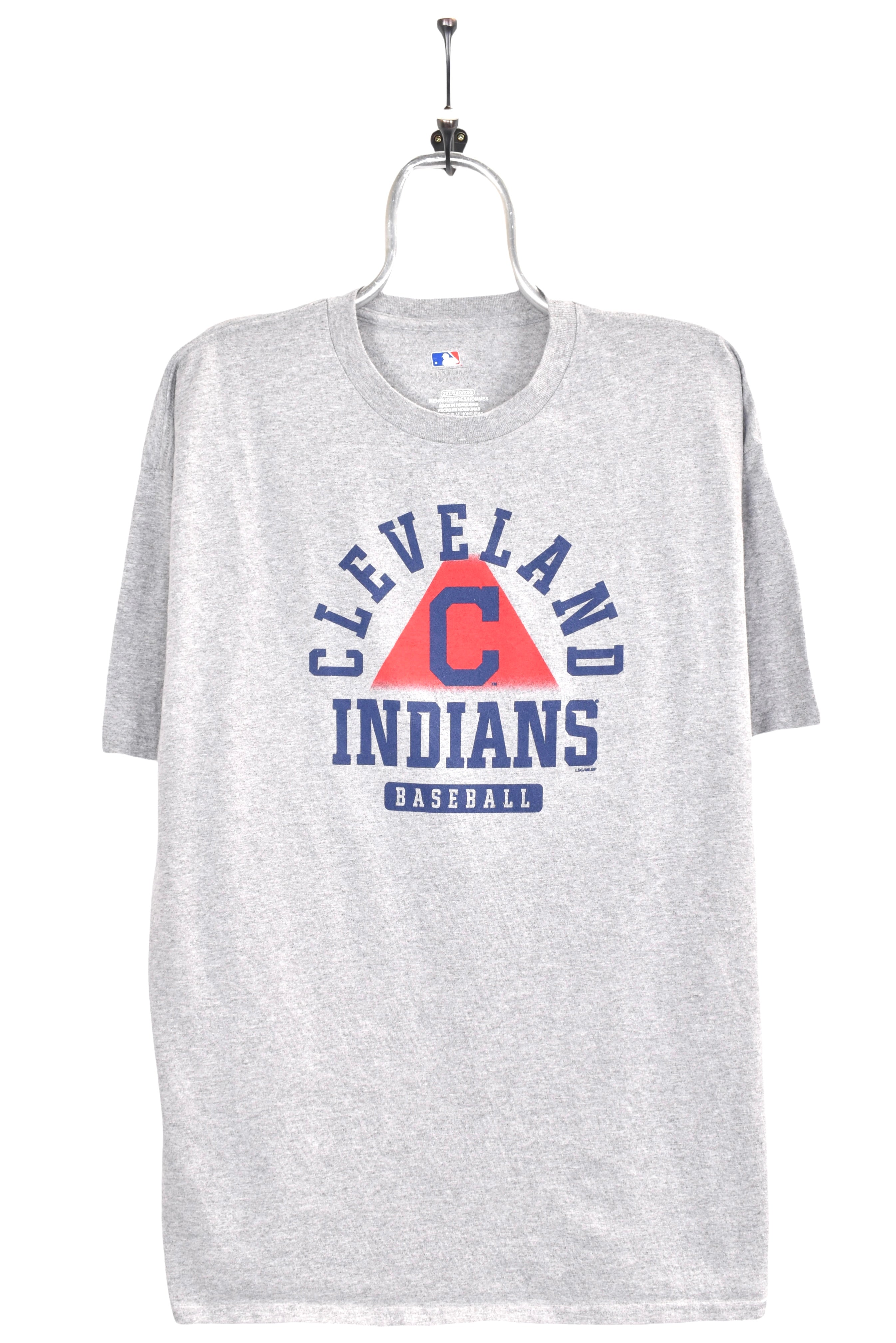 Vintage Cleveland Indians shirt, MLB grey graphic tee - AU XL PRO SPORT