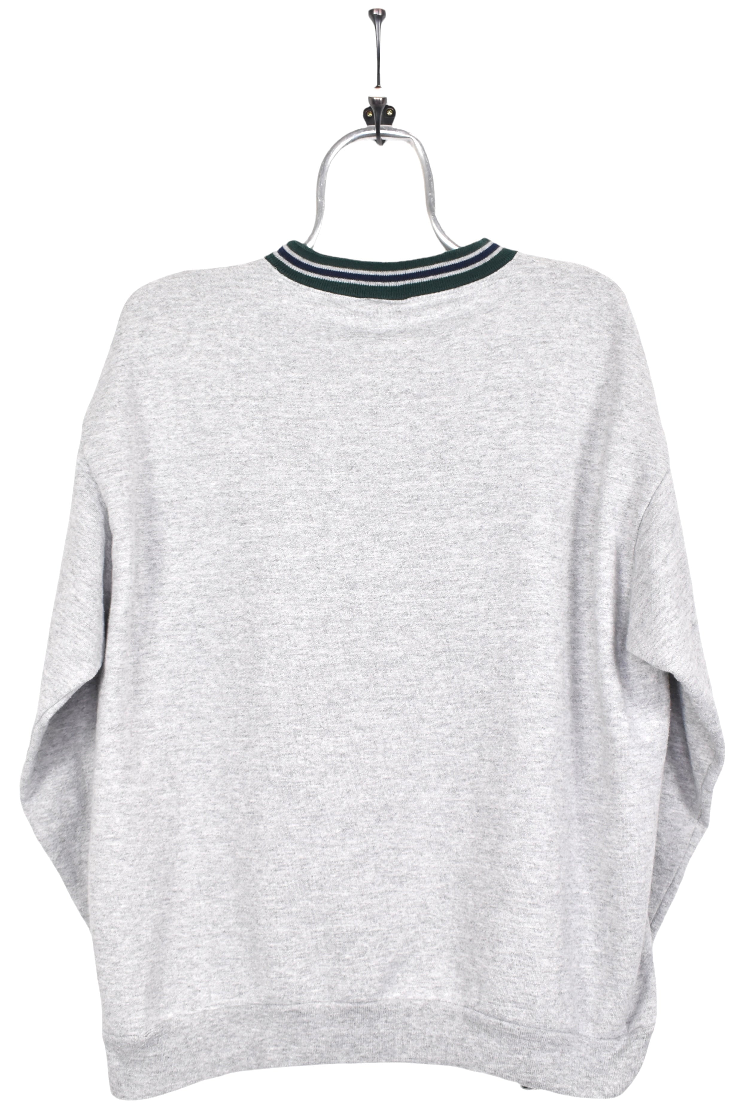 Vintage Mickey Mouse sweatshirt, Disney grey embroidered crewneck - AU Large DISNEY / CARTOON