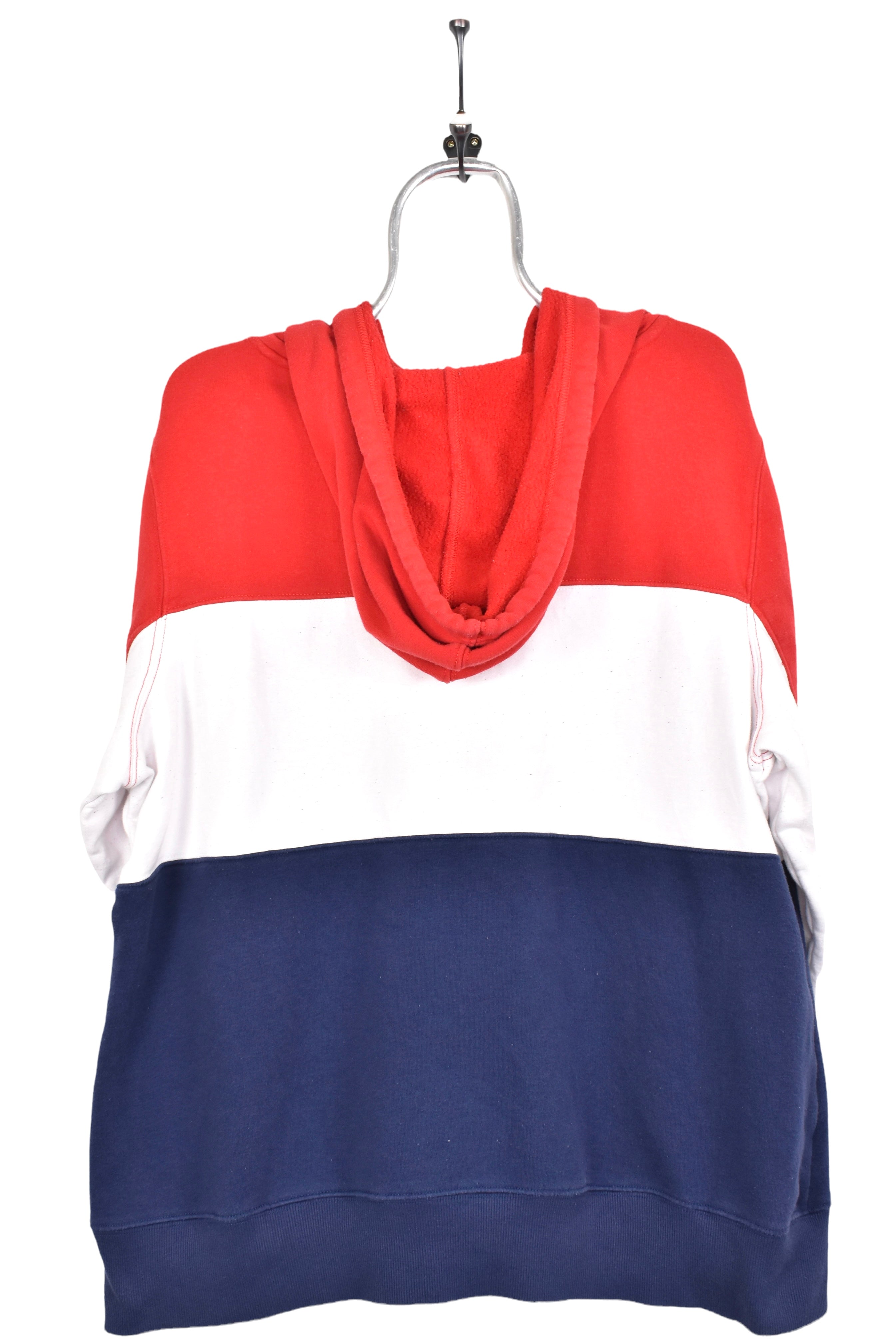 Vintage Fila hoodie, red graphic sweatshirt - AU Large FILA