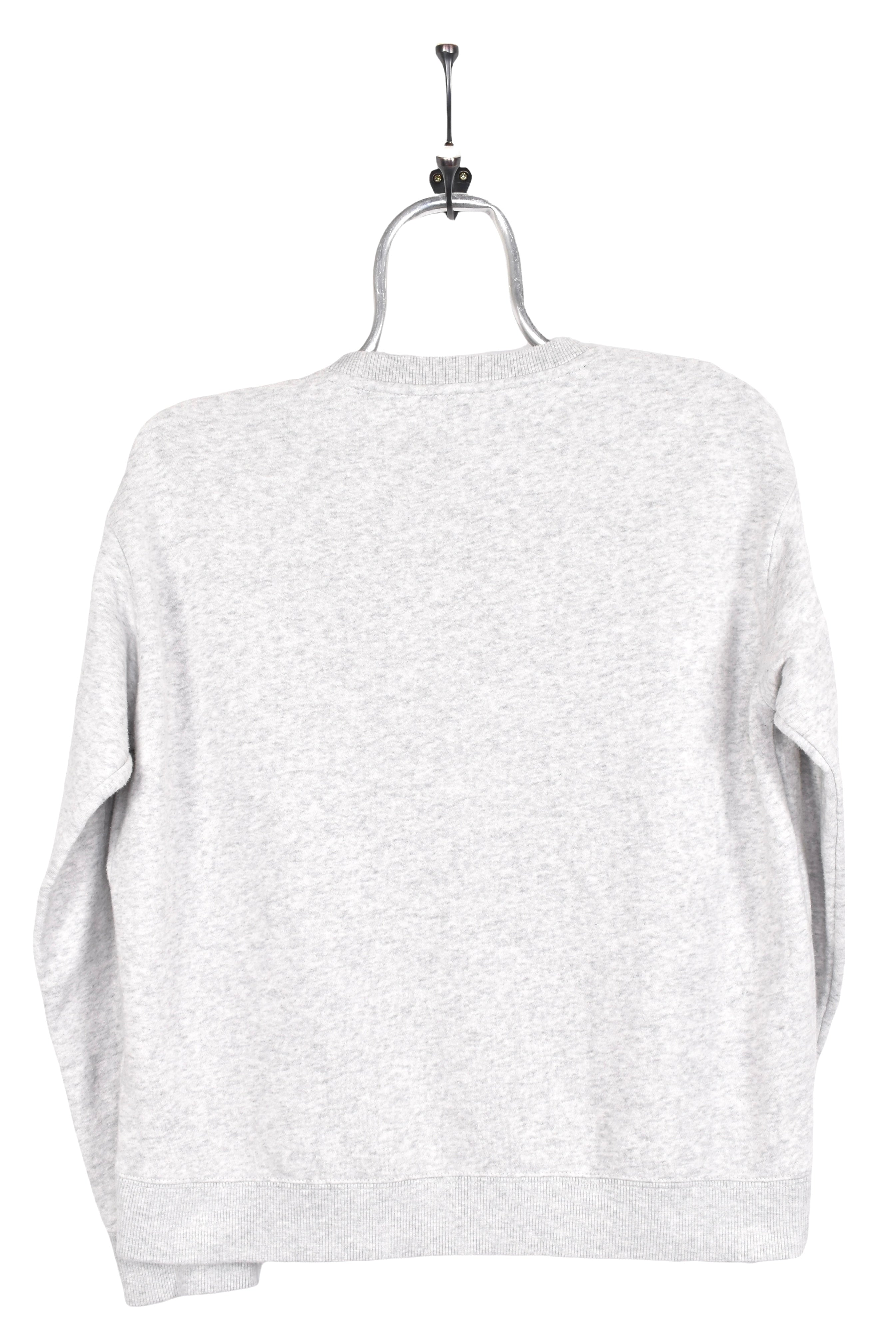 Women's vintage Tommy Hilfiger sweatshirt, grey striped crewneck - AU Medium TOMMY HILFIGER