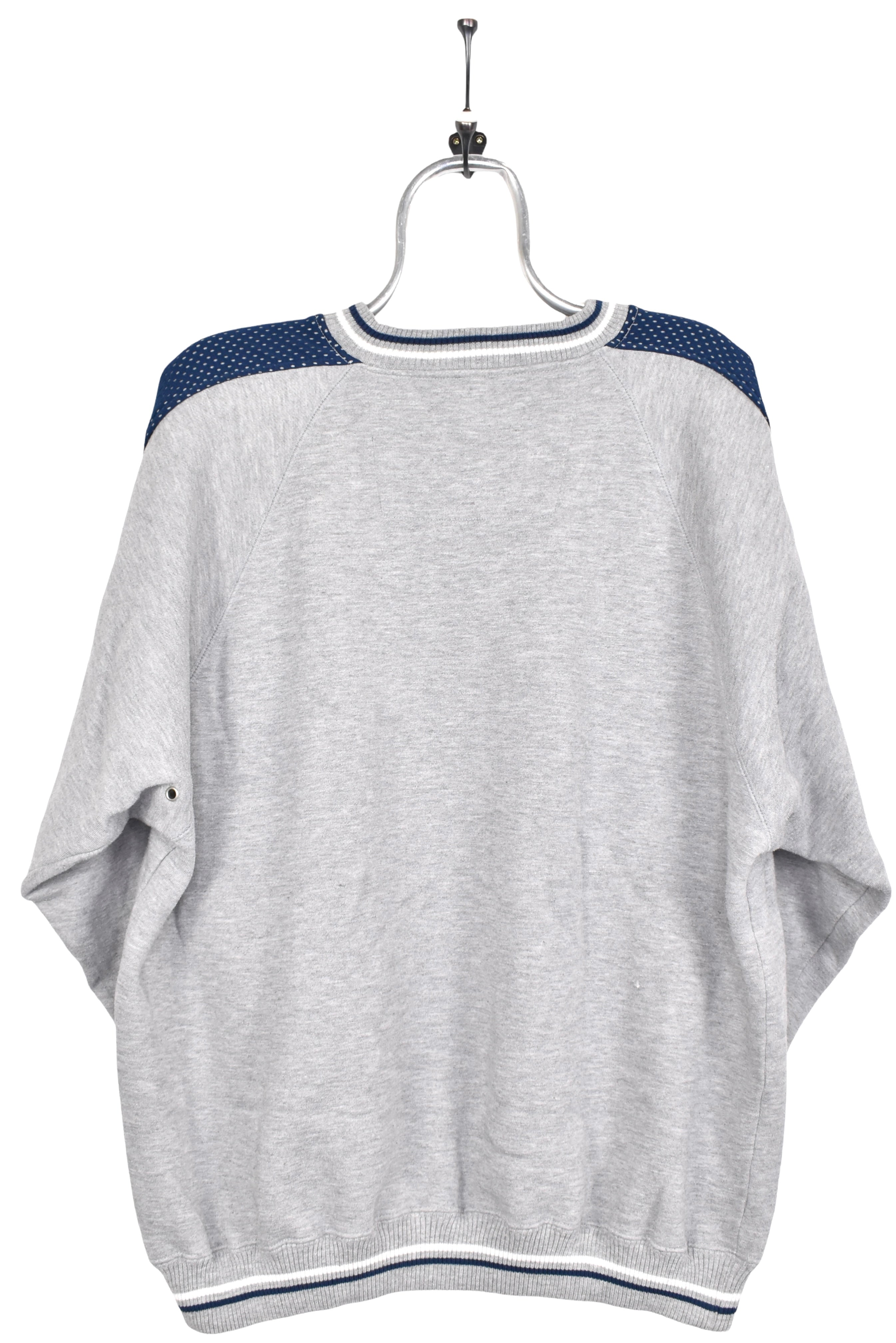 Vintage New York Yankees sweatshirt, MLB grey embroidered jumper - AU XL PRO SPORT