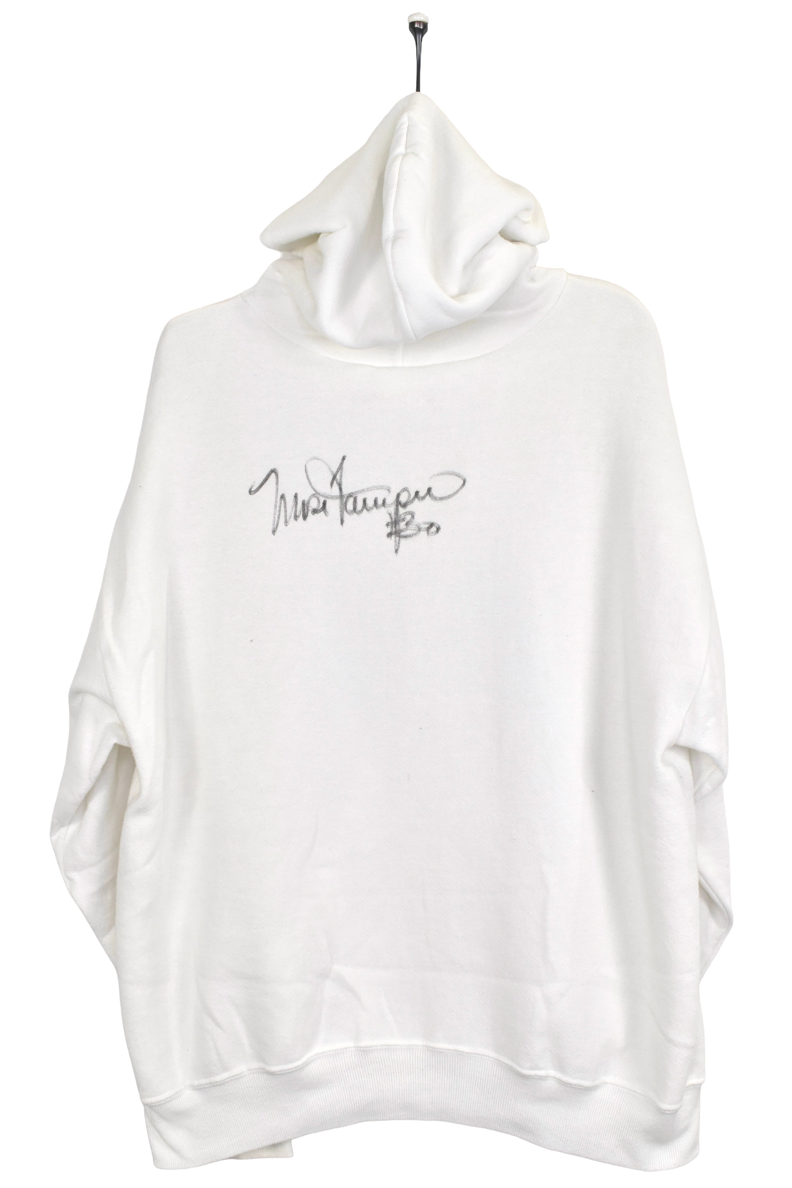 Vintage New England Patriots hoodie, NFL white sweatshirt - AU XL