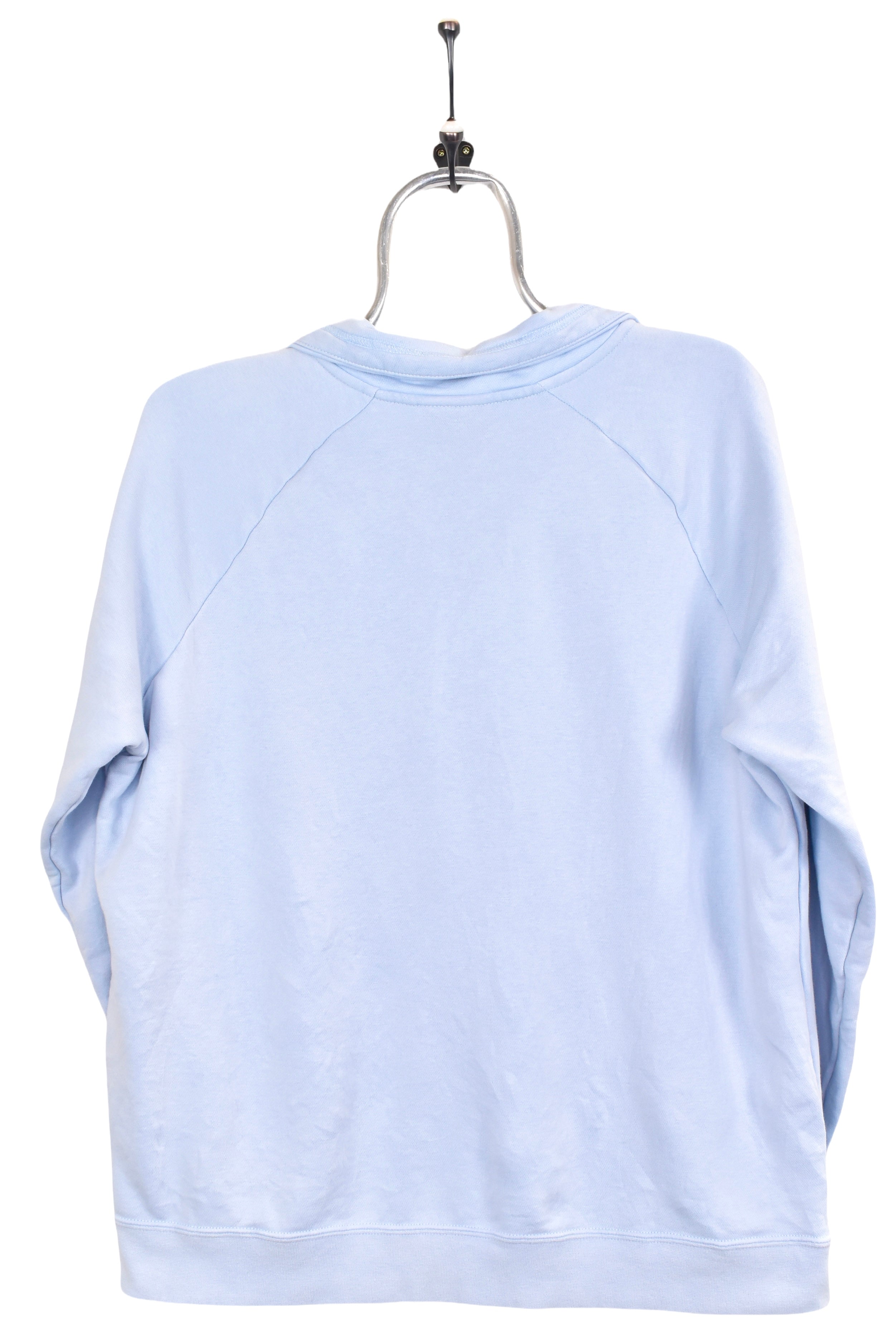 Vintage Nike sweatshirt, blue embroidered 1/4 zip jumper - AU Large NIKE