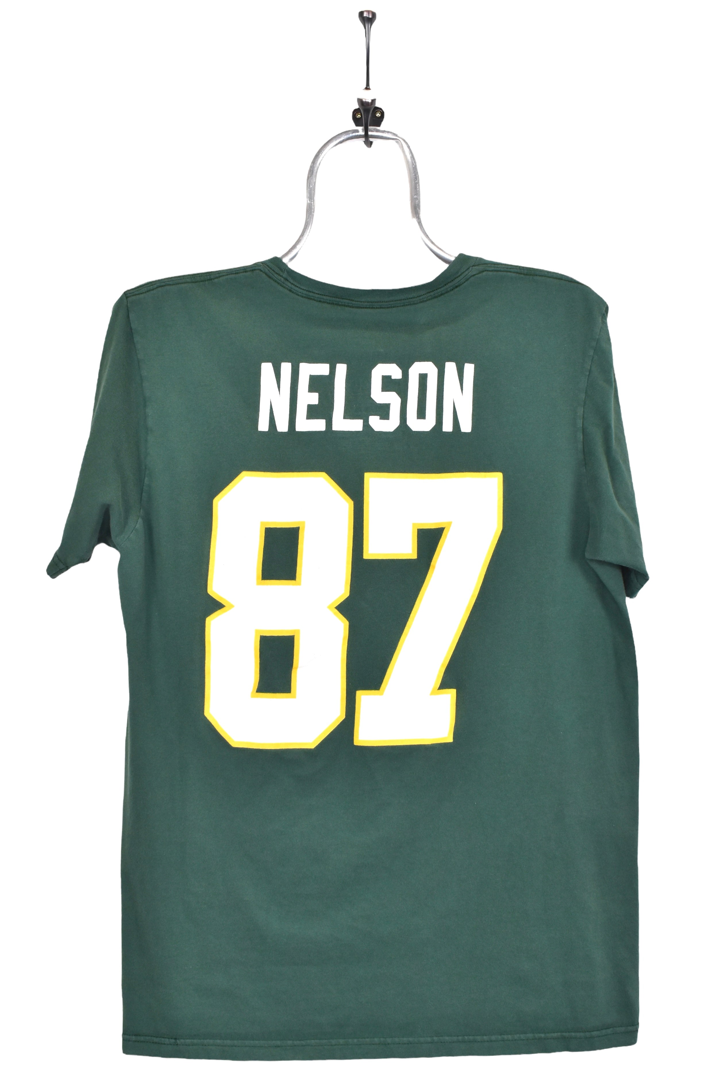 Women's vintage Green Bay Packers shirt, NFL green graphic tee - AU Medium PRO SPORT