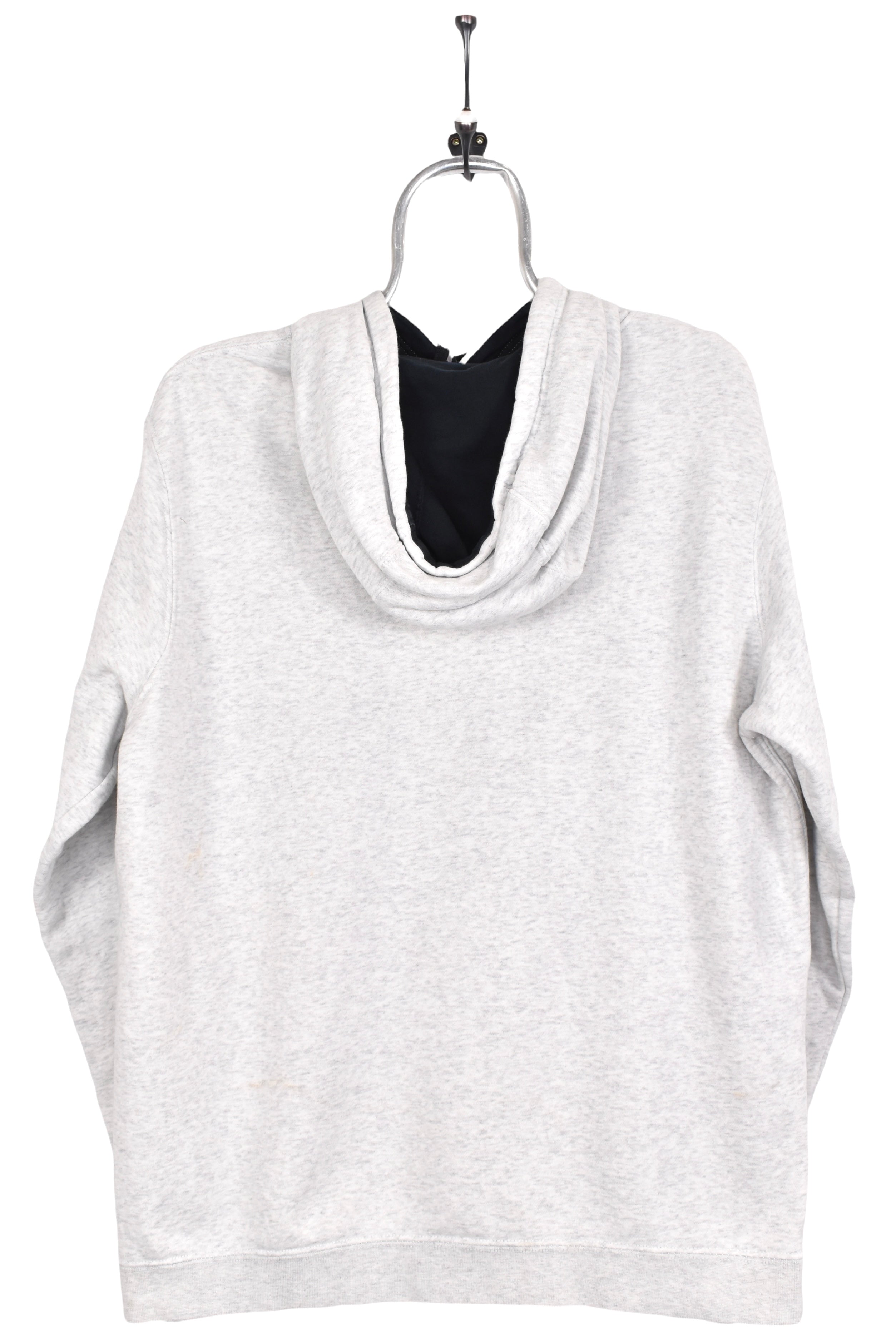 Vintage Nike hoodie, grey graphic sweatshirt - AU Large NIKE