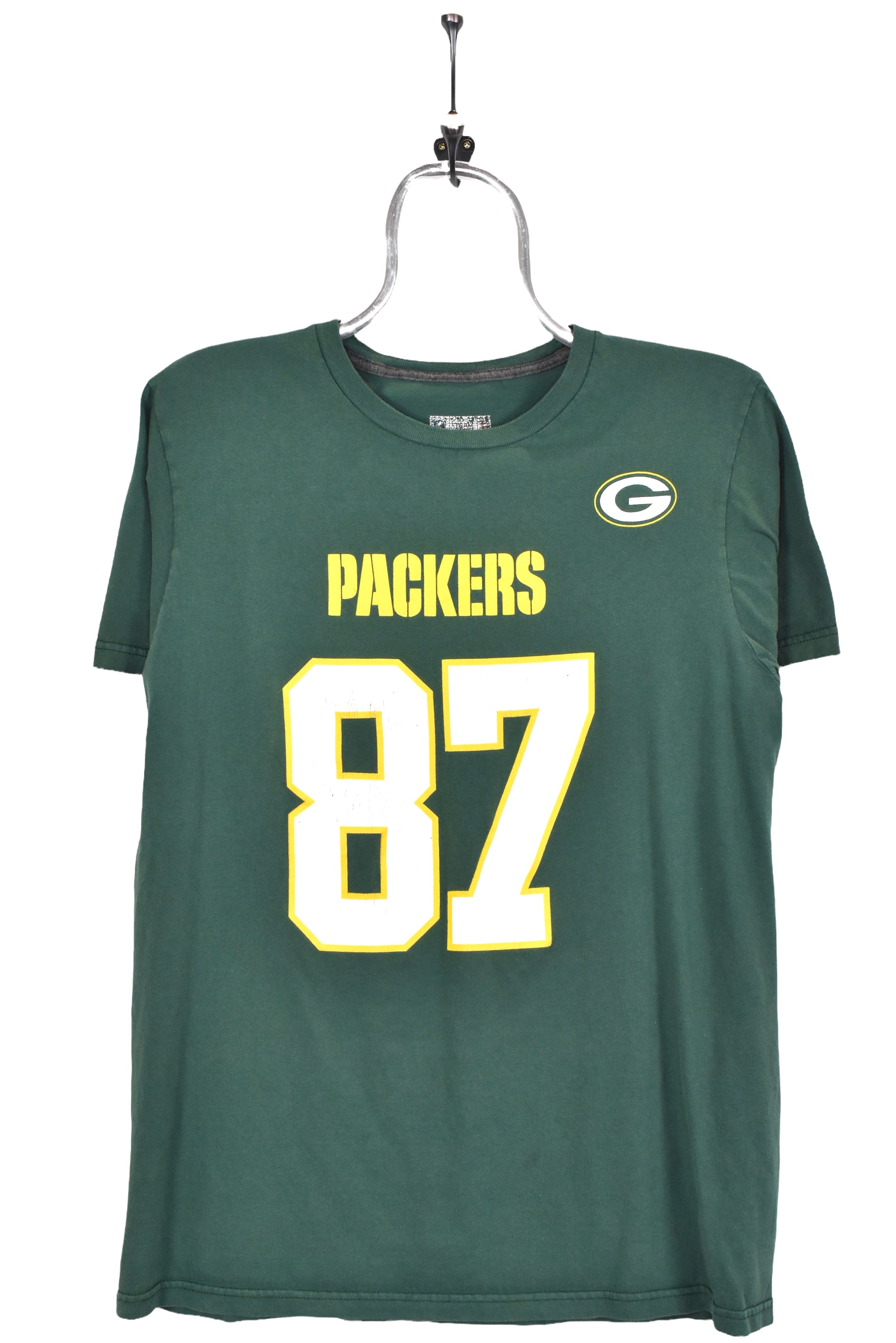 Women's vintage Green Bay Packers shirt, NFL green graphic tee - AU Medium PRO SPORT