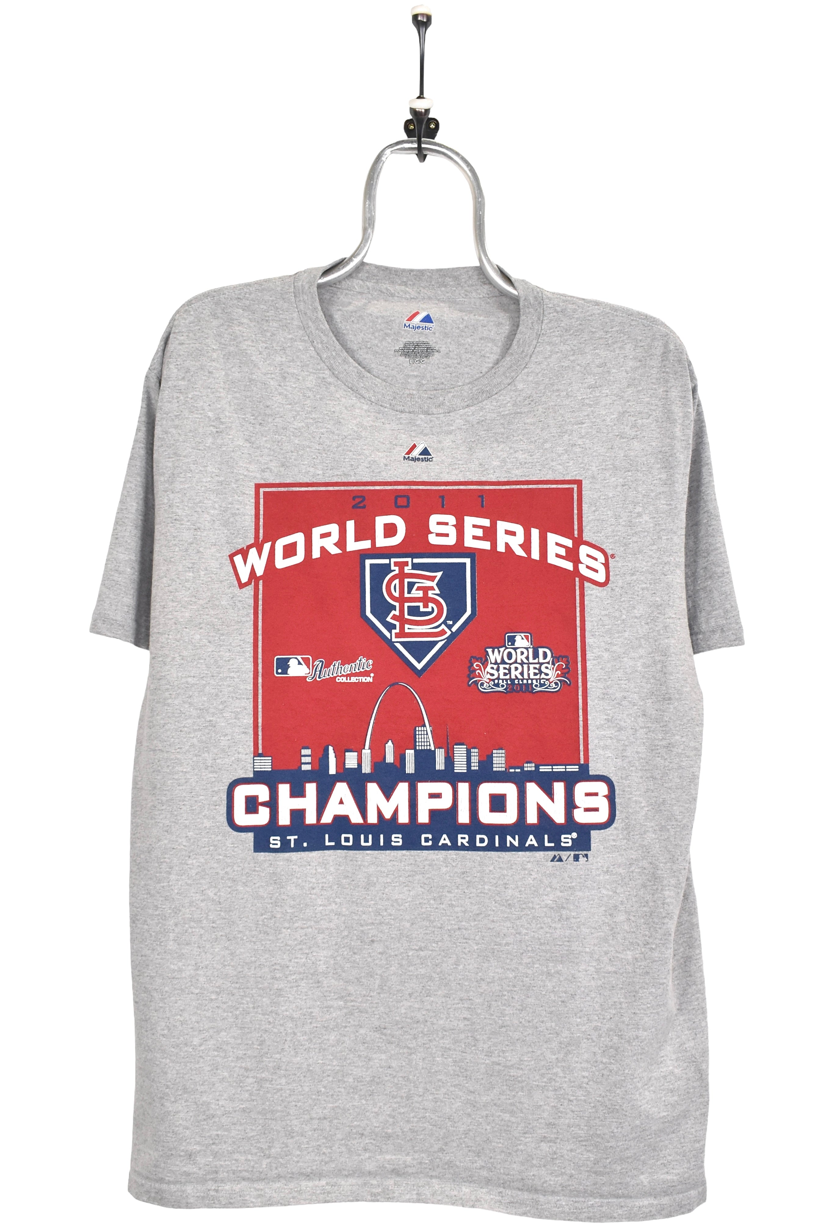 Modern World Series shirt, 2011 grey graphic tee - AU Large PRO SPORT