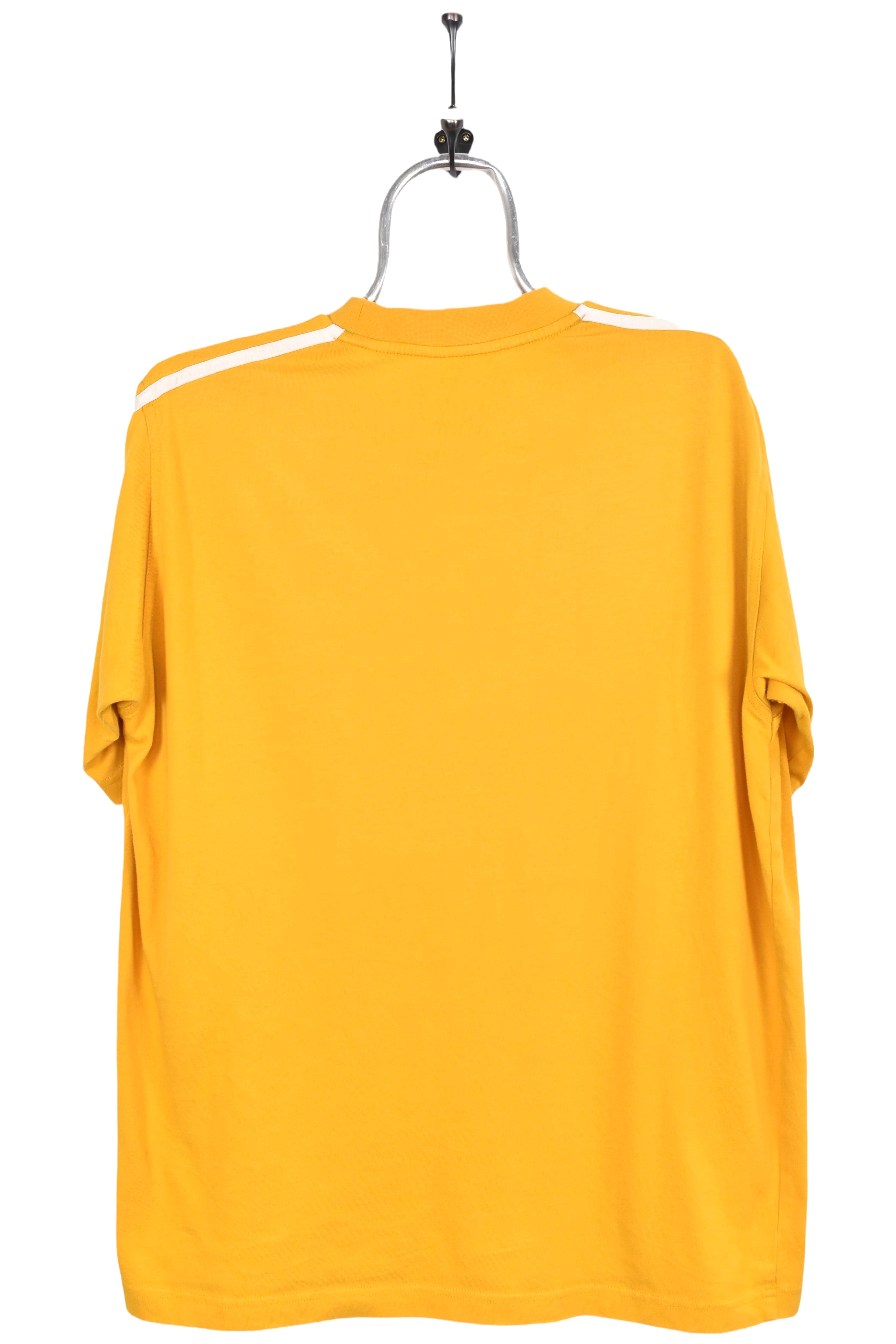 Vintage Adidas shirt, yellow embroidered tee - AU Large ADIDAS