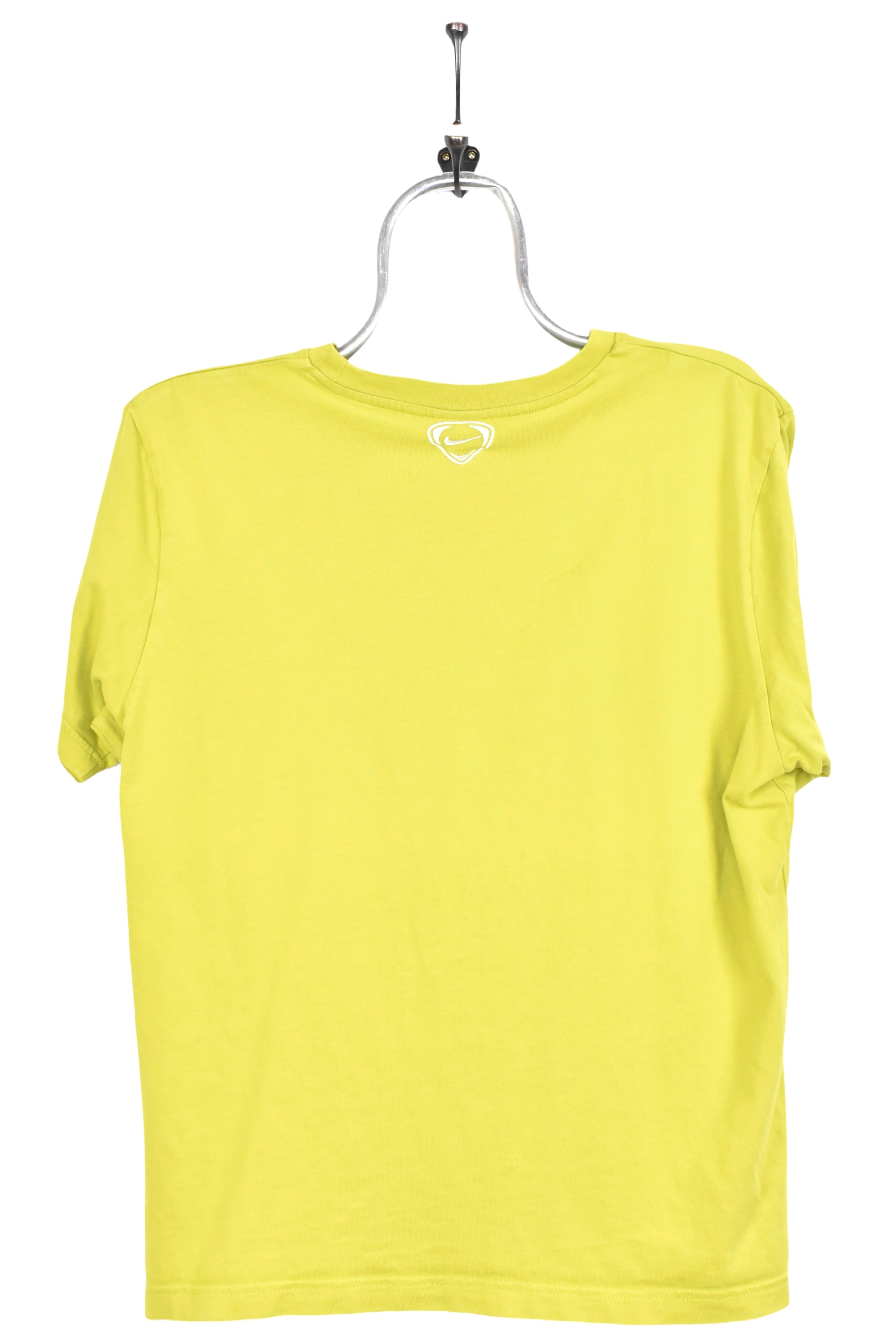 Women's vintage Nike shirt, green graphic tee - AU Large NIKE