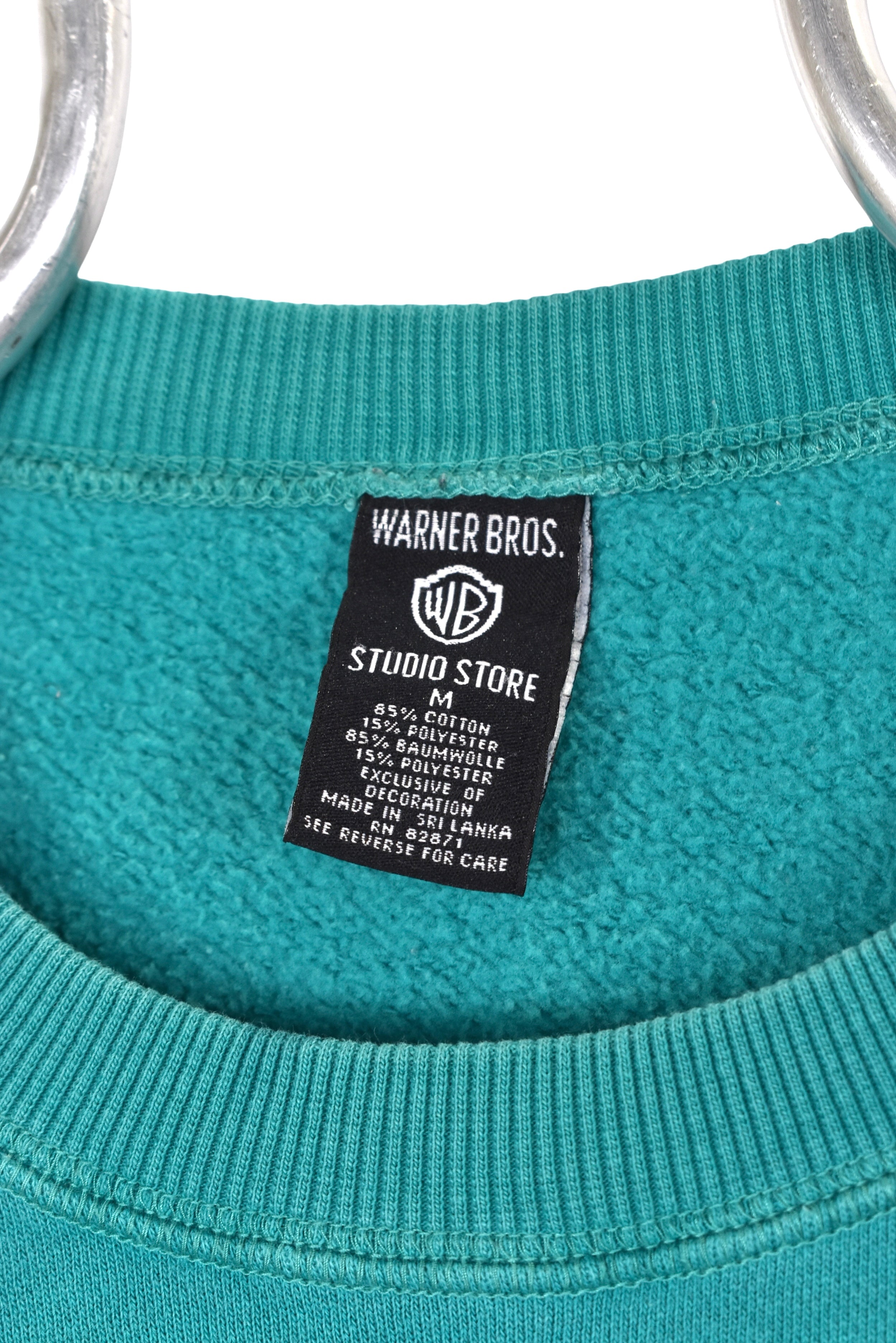 Vintage Scooby Doo sweatshirt, blue embroidered crewneck - Medium