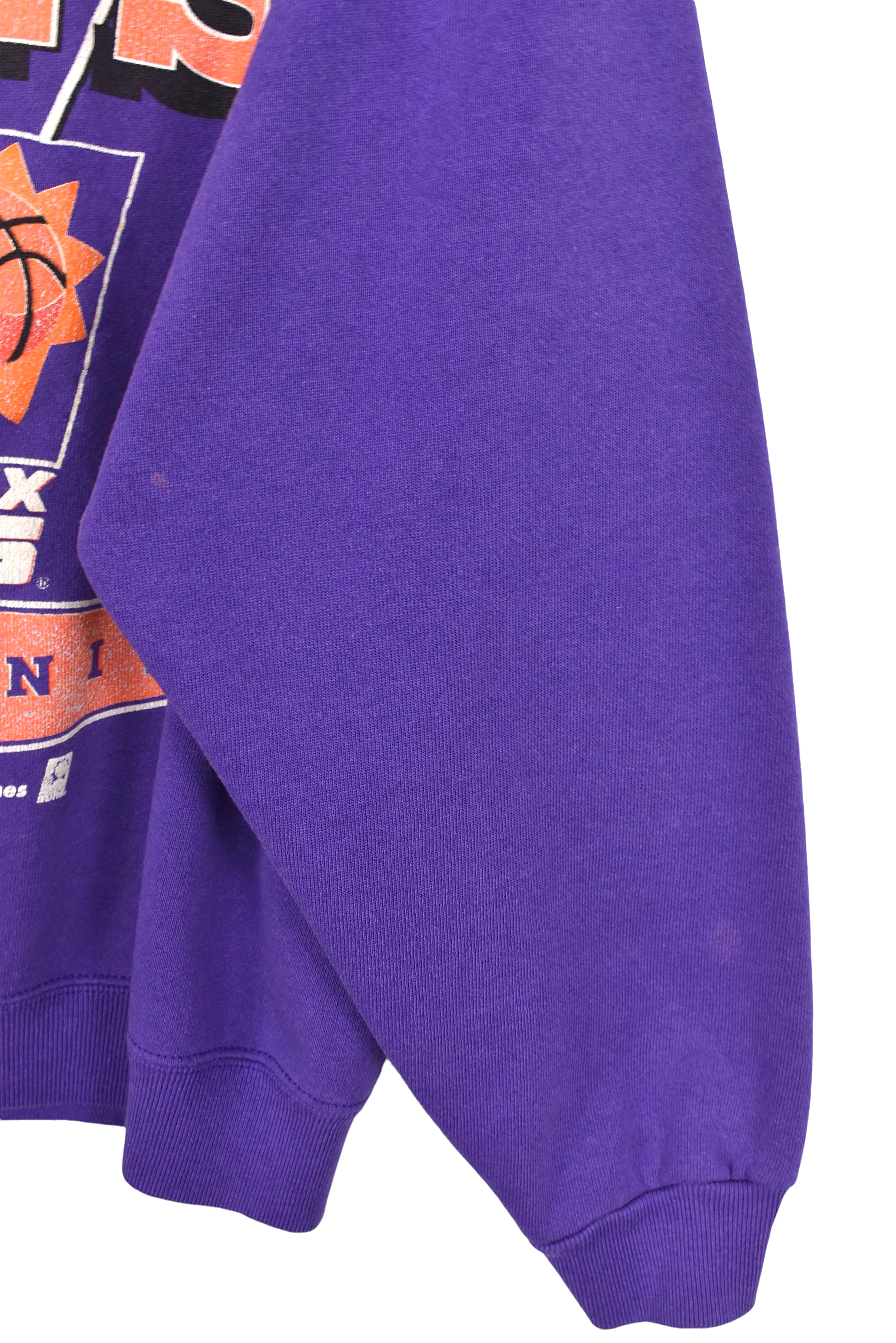 Vintage Phoenix Suns sweatshirt, NBA purple crewneck - Medium