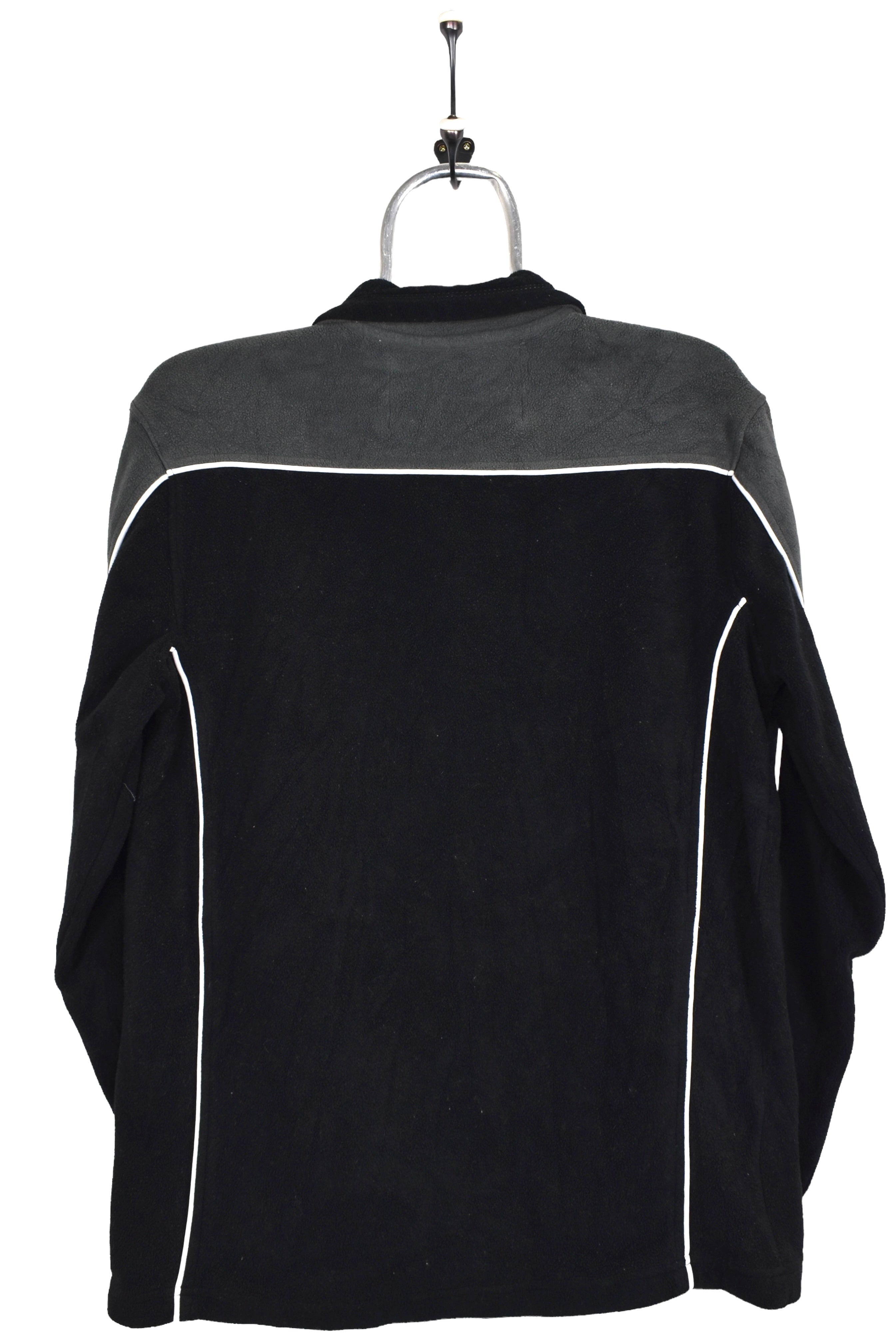 Women's modern Maple Leaves fleece, NHL black sweatshirt - Medium