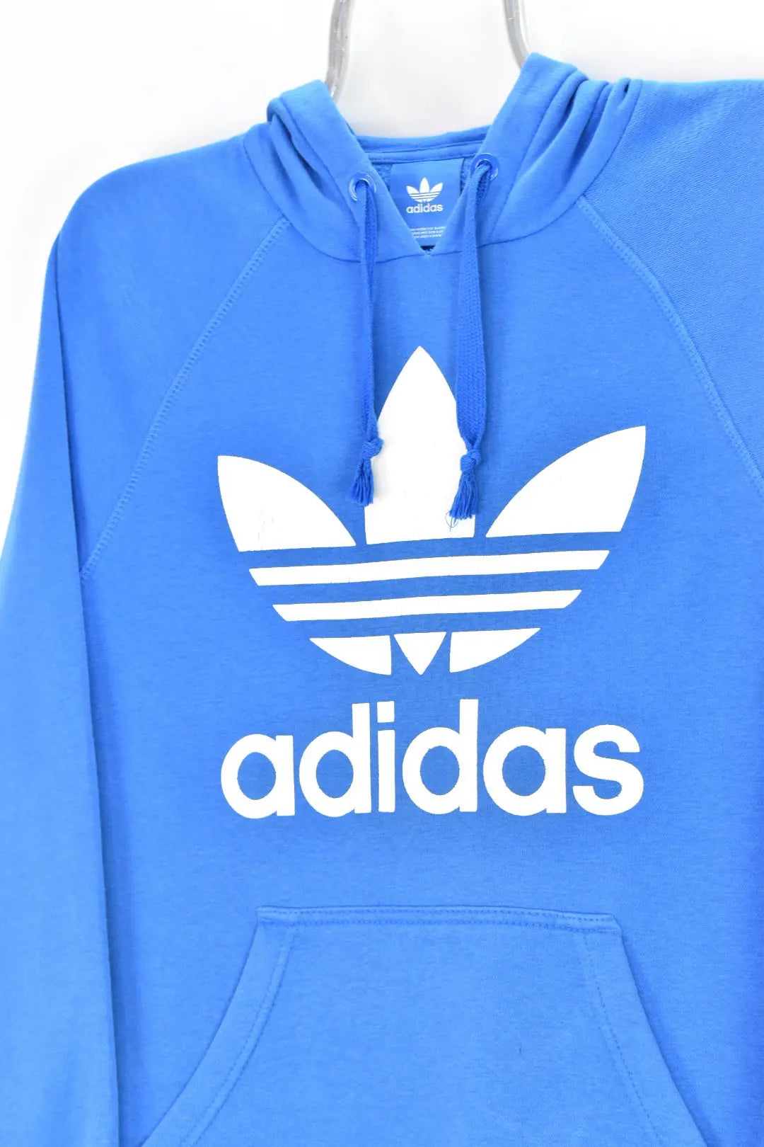 VINTAGE ADIDAS BLUE HOODIE | SMALL ADIDAS