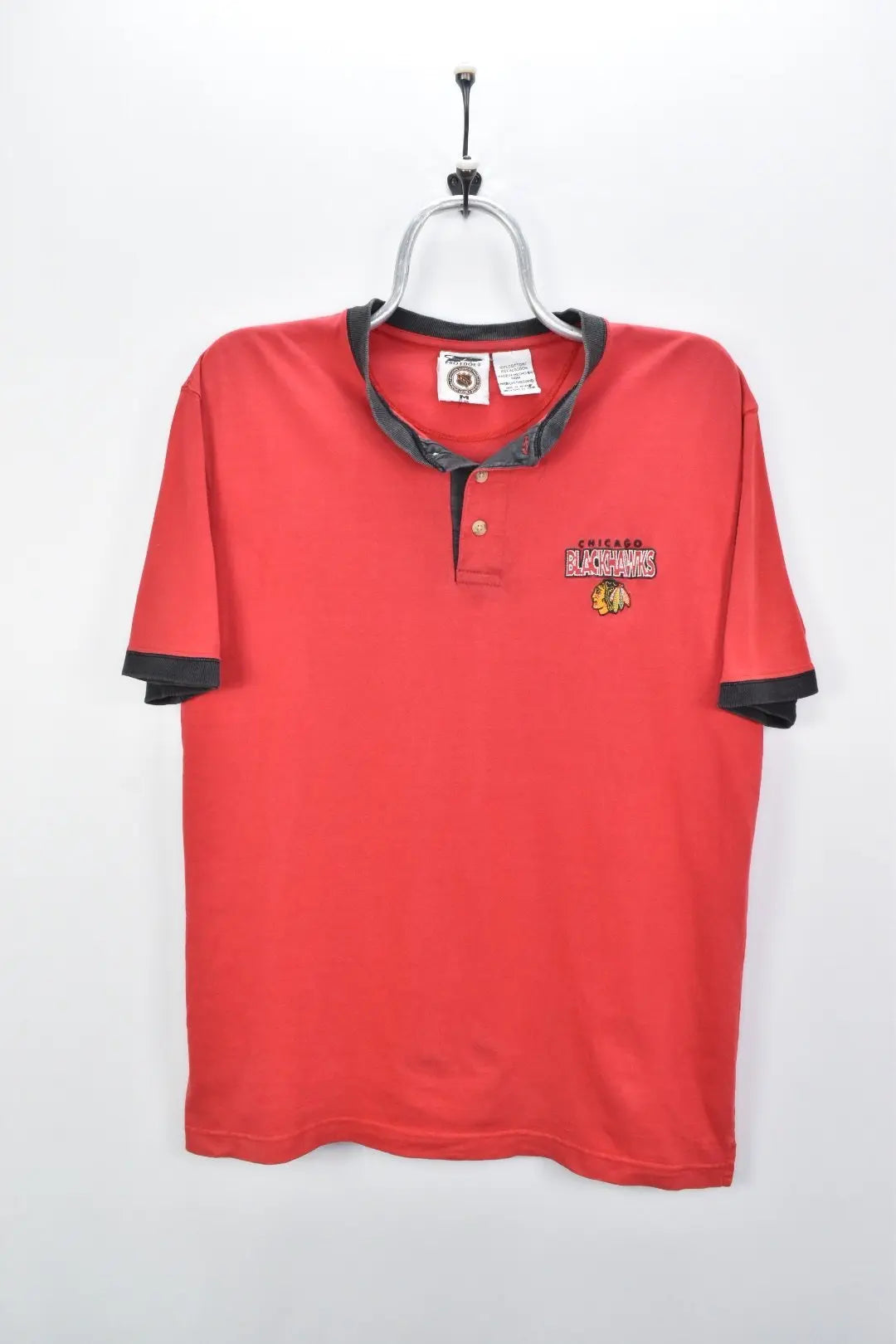 VINTAGE NHL CHICAGO BLACKHAWKS RED T-SHIRT | MEDIUM PRO SPORT