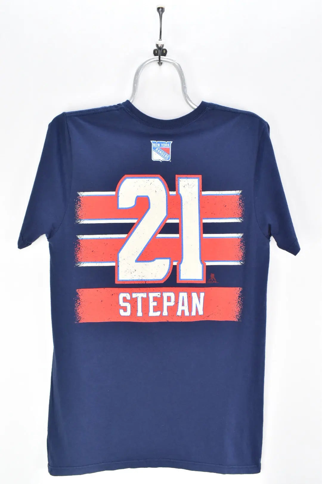VINTAGE NHL RANGERS NAVY T-SHIRT | MEDIUM PRO SPORT
