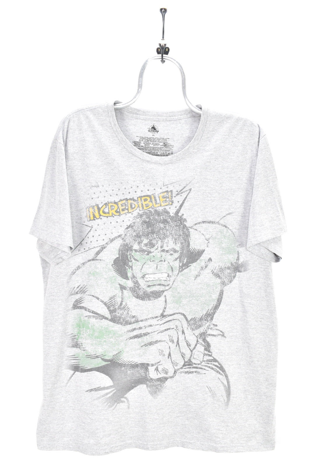 VINTAGE DISNEY HULK GREY T-SHIRT | XXL DISNEY / CARTOON