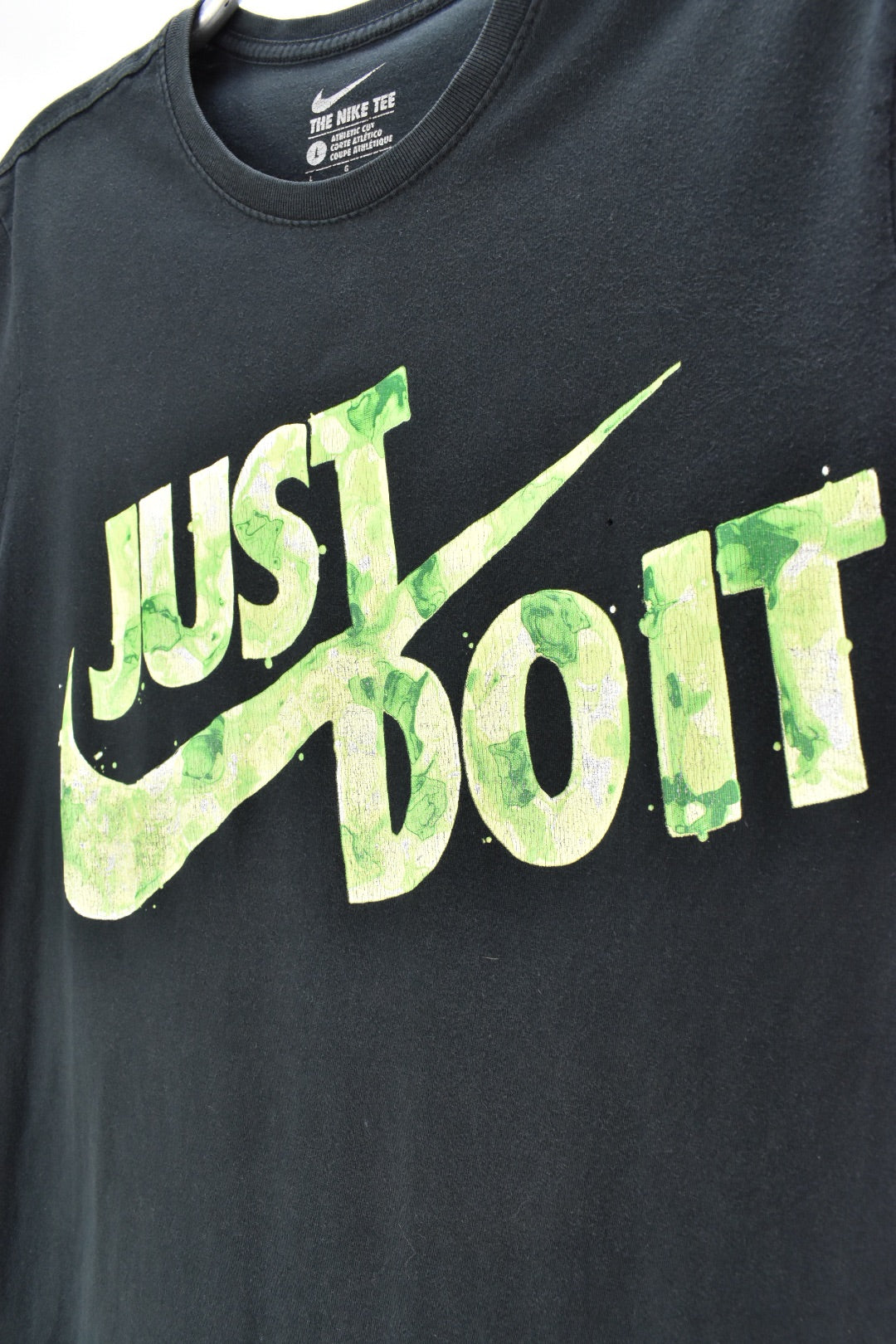 VINTAGE NIKE BLACK T-SHIRT | LARGE NIKE
