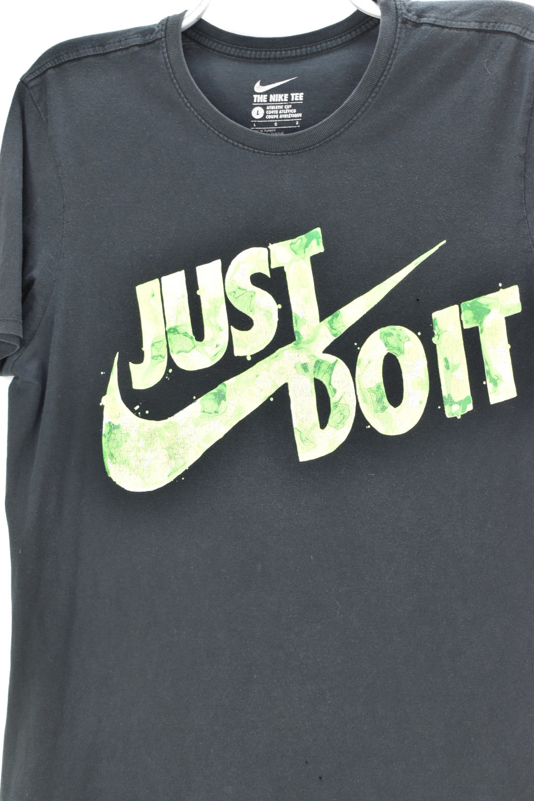 VINTAGE NIKE BLACK T-SHIRT | LARGE NIKE