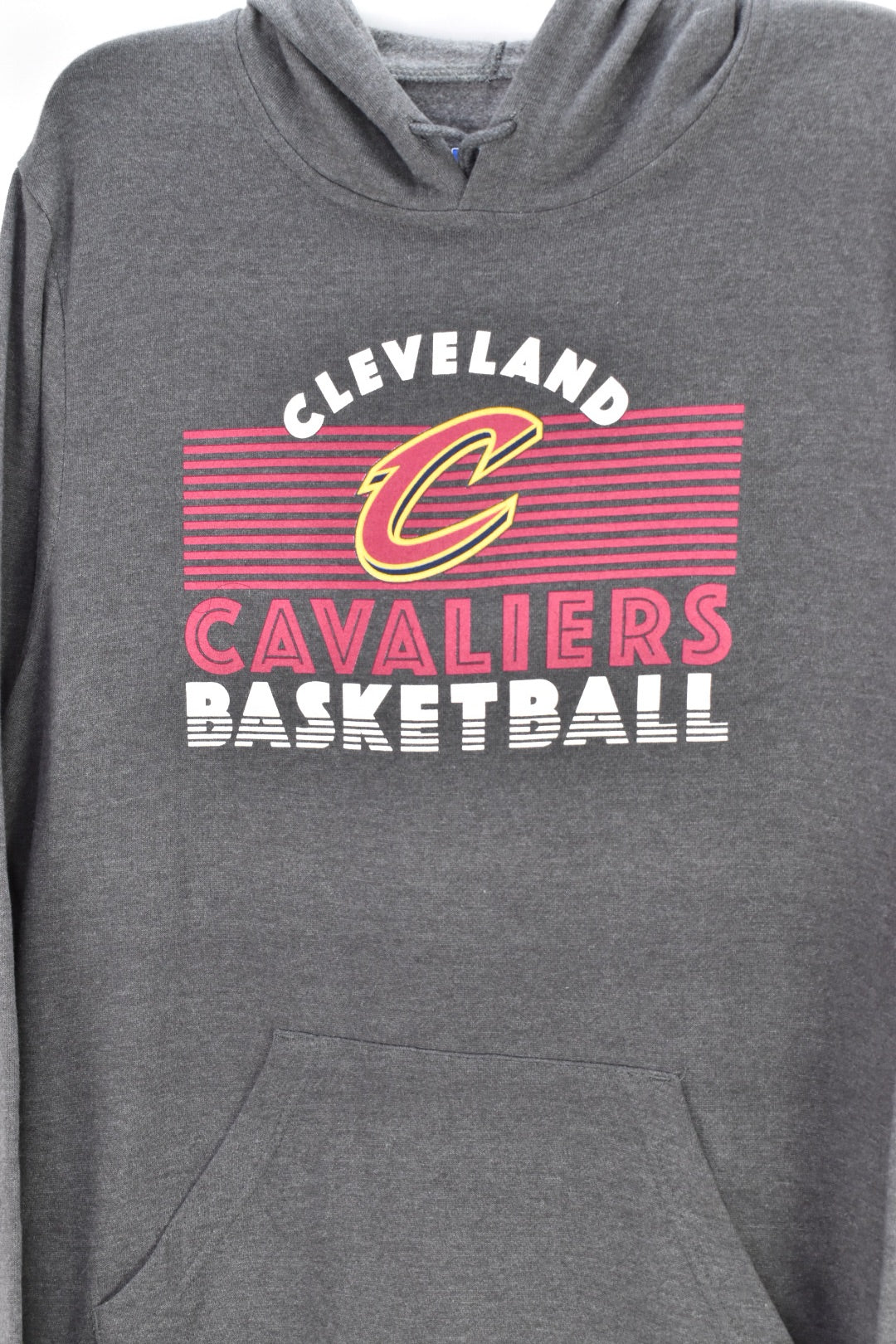MODERN NBA CLEVELAND CAVALIERS GREY HOODIE | LARGE PRO SPORT
