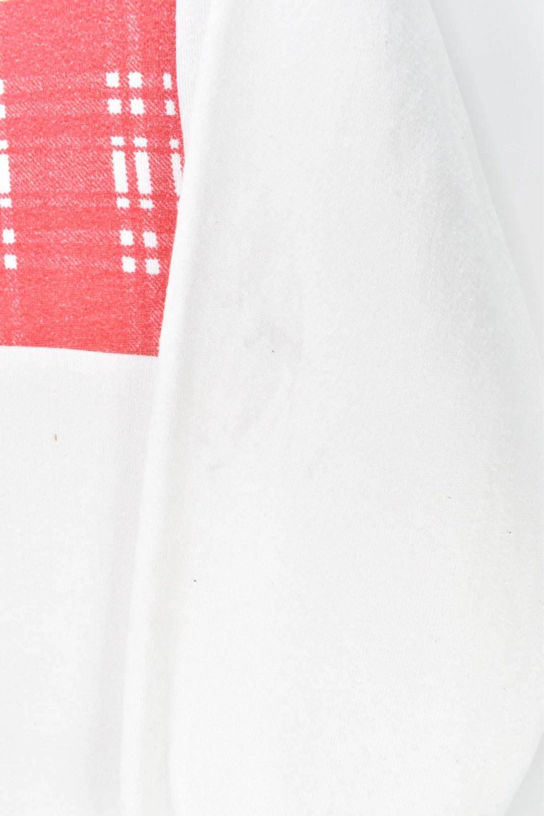 VINTAGE WOMEN'S MONMOUTH COLLEGE WHITE SWEATSHIRT | SMALL COLLEGE