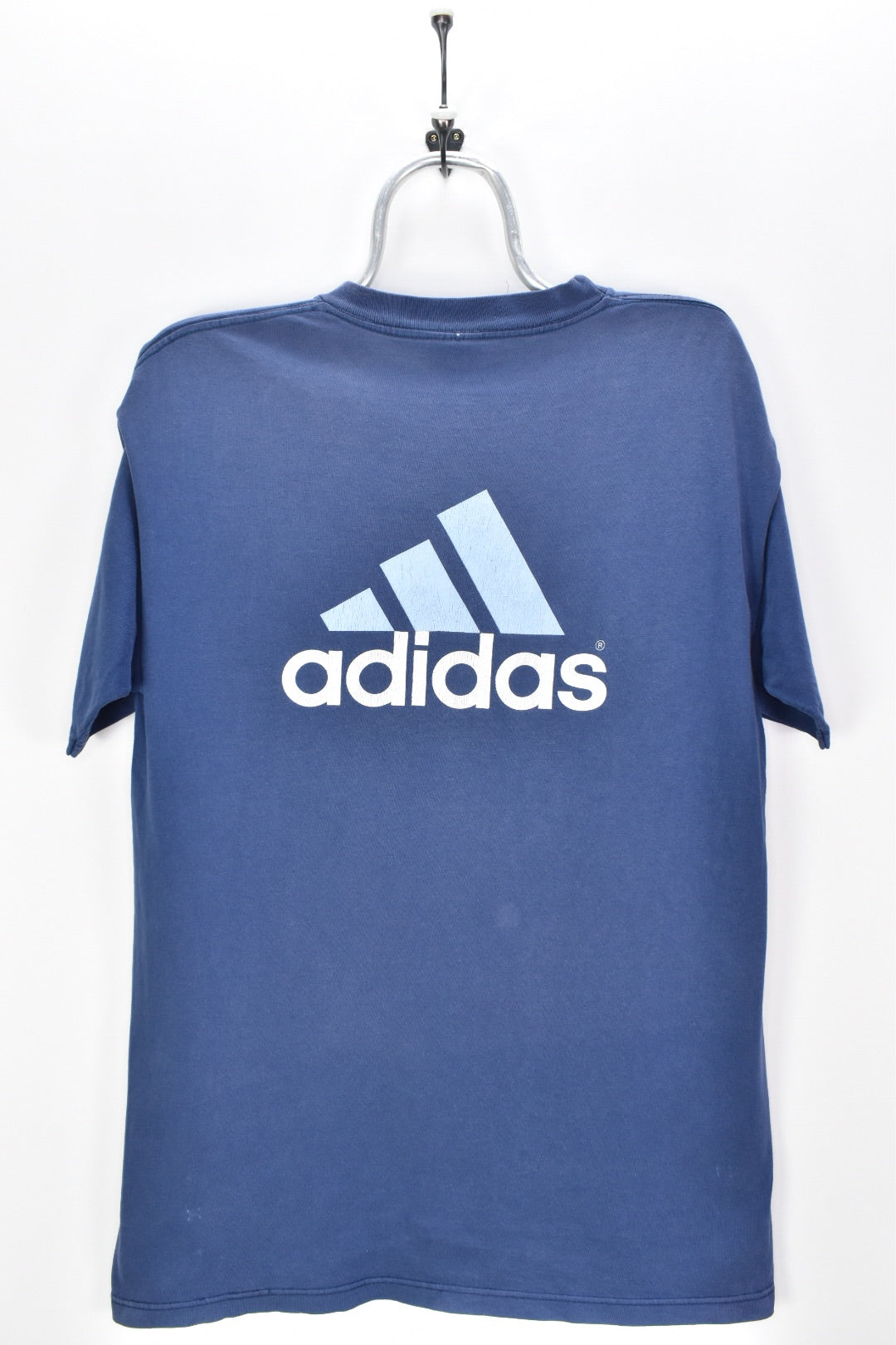 VINTAGE ADIDAS SOCCER NAVY T-SHIRT | MEDIUM ADIDAS