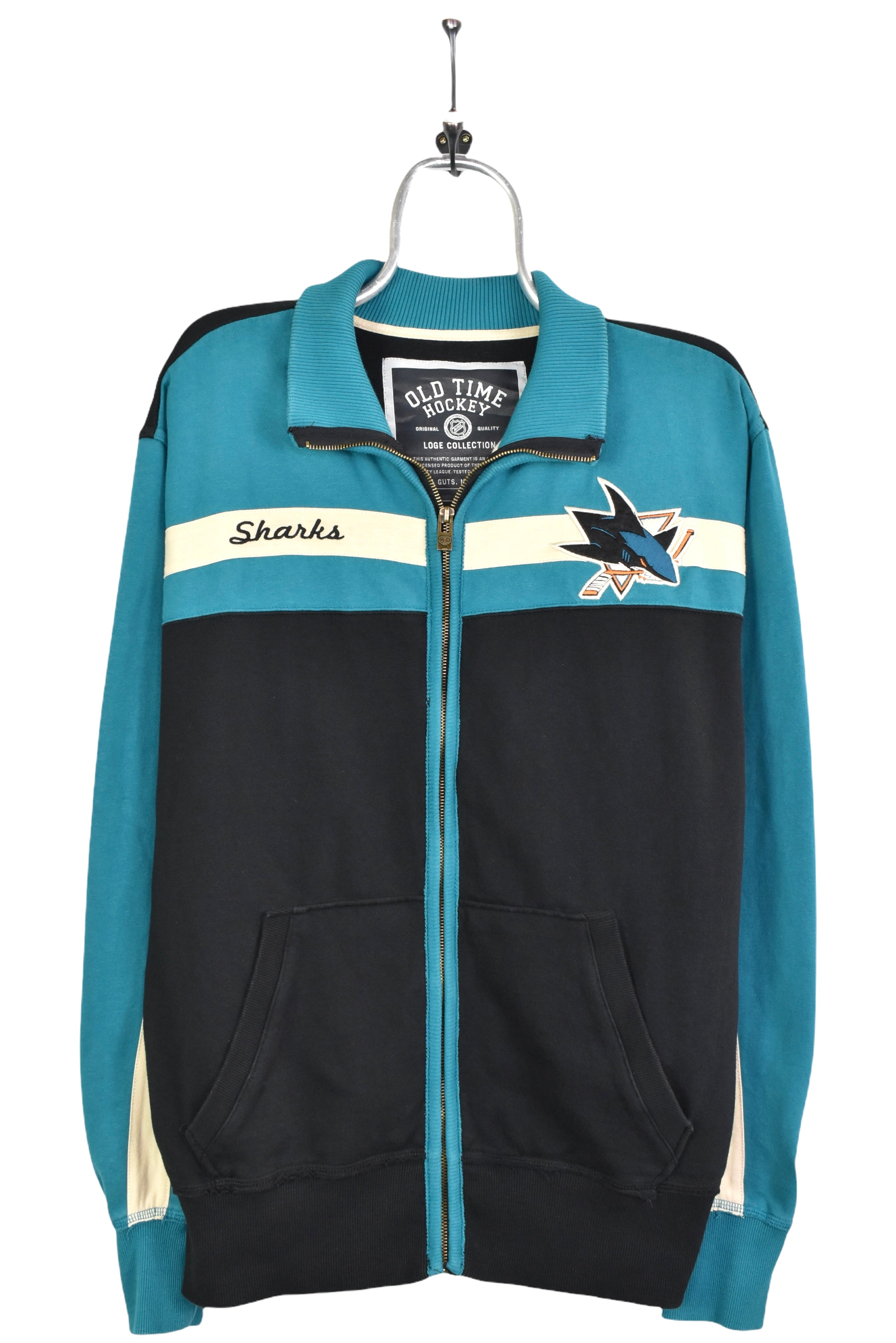 Vintage NHL San Jose Sharks embroidered jacket | Large PRO SPORT