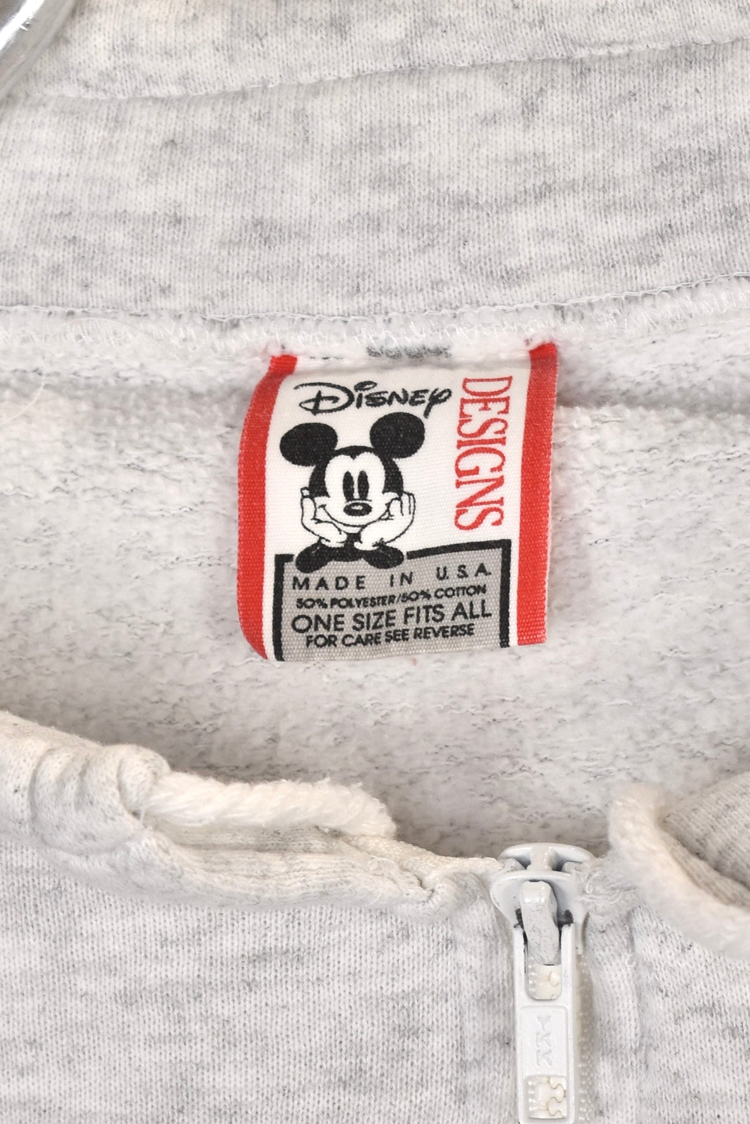 Vintage Epcot Center sweatshirt (L), grey Disney 1/4 zip jumper