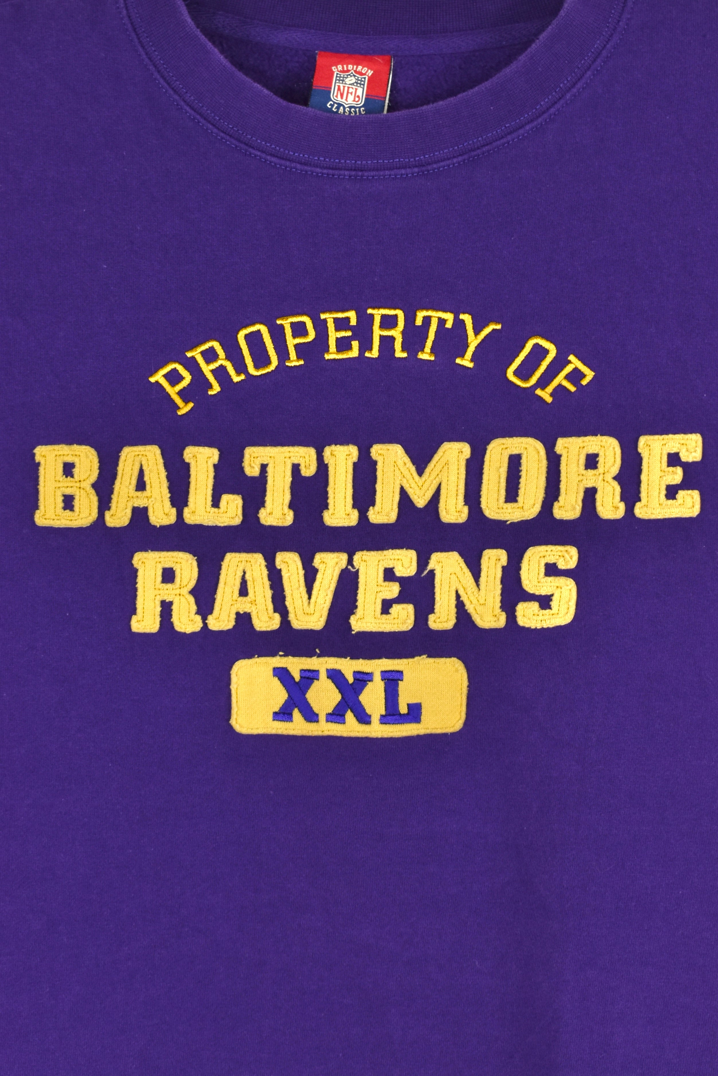 Property of baltimore ravens sweatshirt hotsell