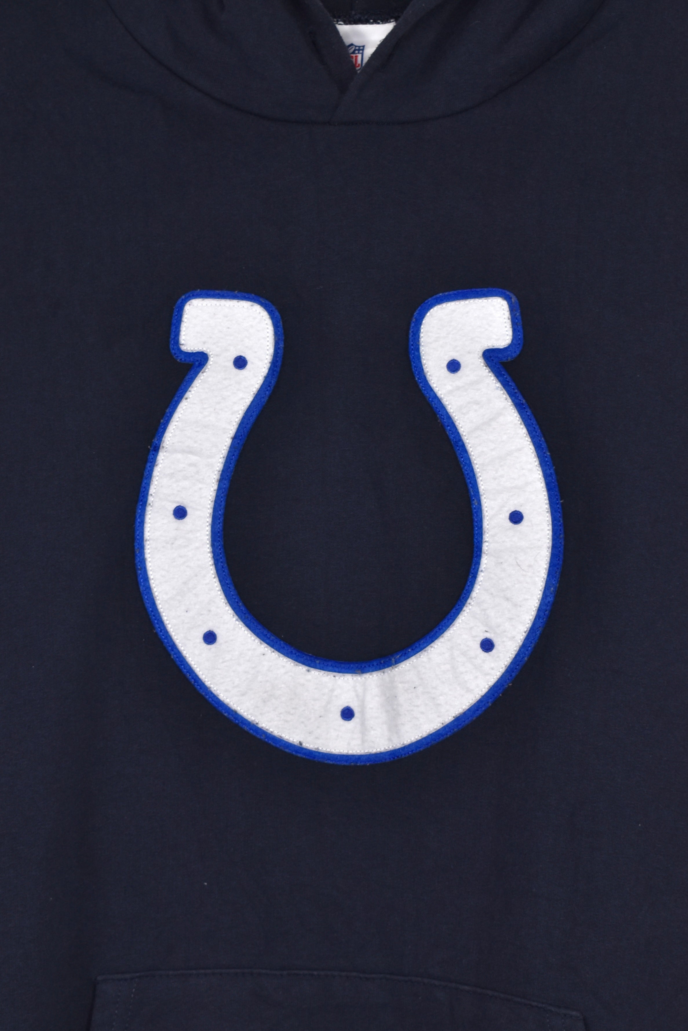 Vintage Indianapolis Colts hoodie (2XL), navy NFL embroidered sweatshirt