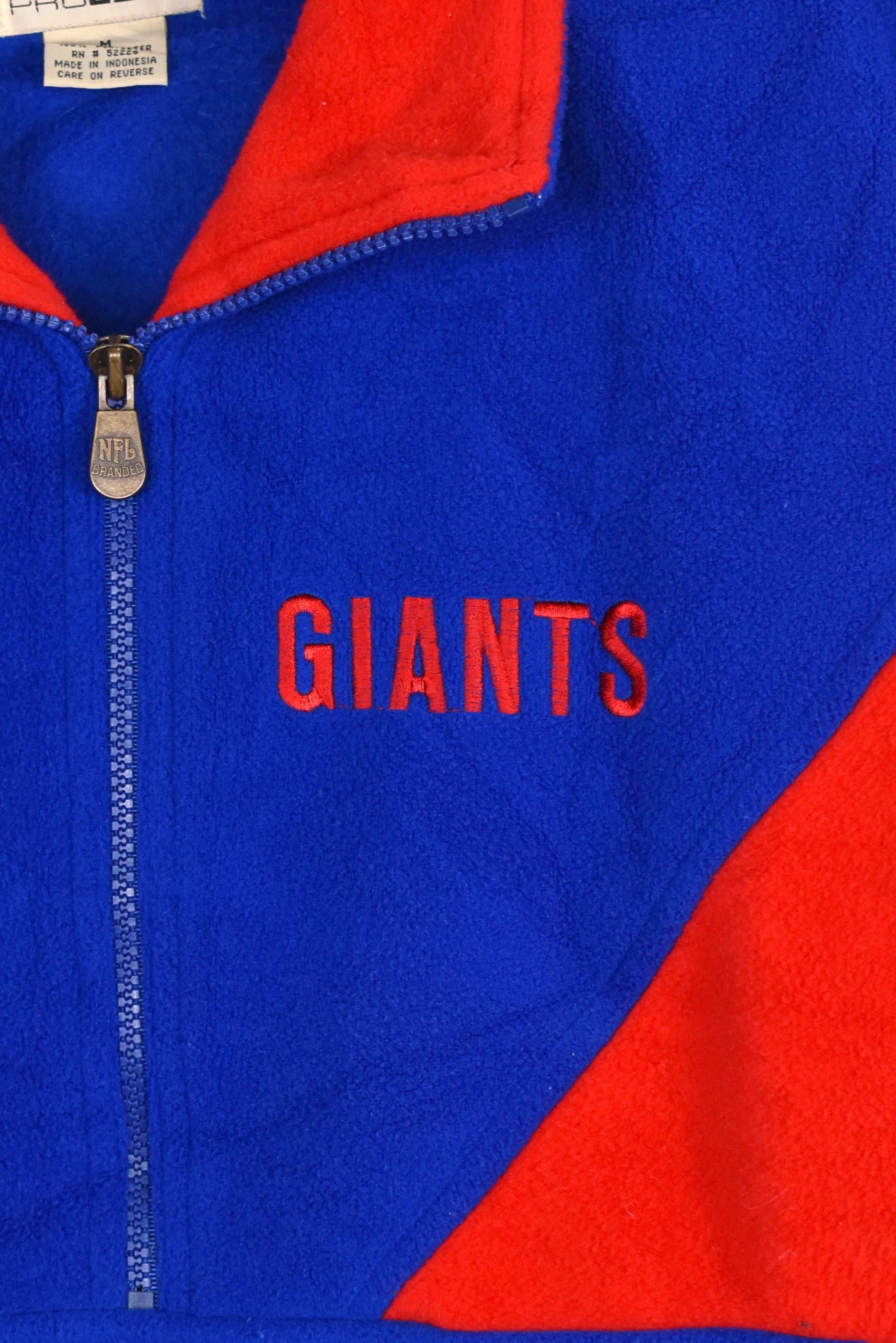 Vintage New York Giants fleece (M), blue NFL embroidered sweatshirt