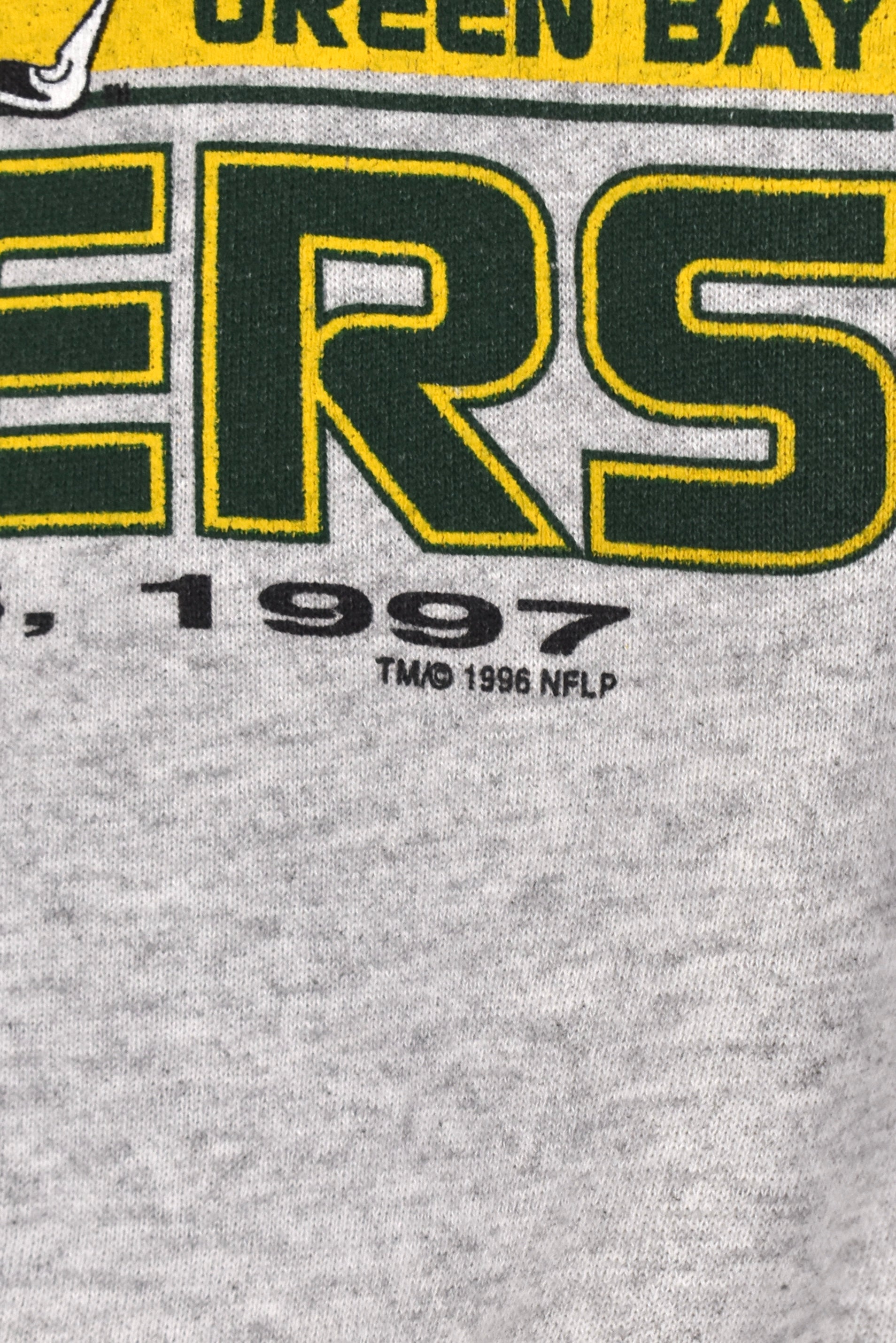 Vintage Green Bay Packers sweatshirt (L), 1996 grey graphic crewneck