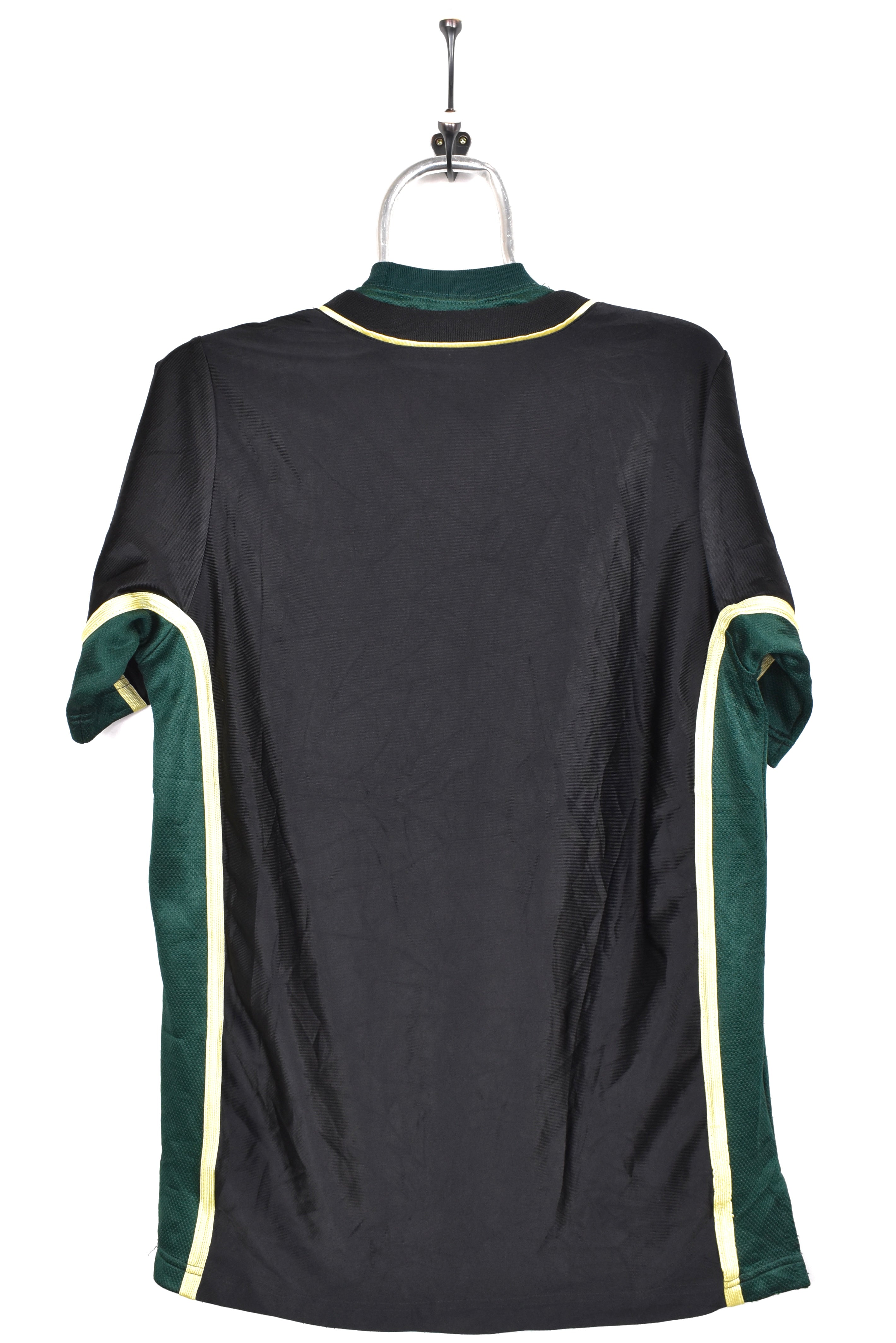 Vintage Adidas shirt, black athletic embroidered tee - AU Medium ADIDAS