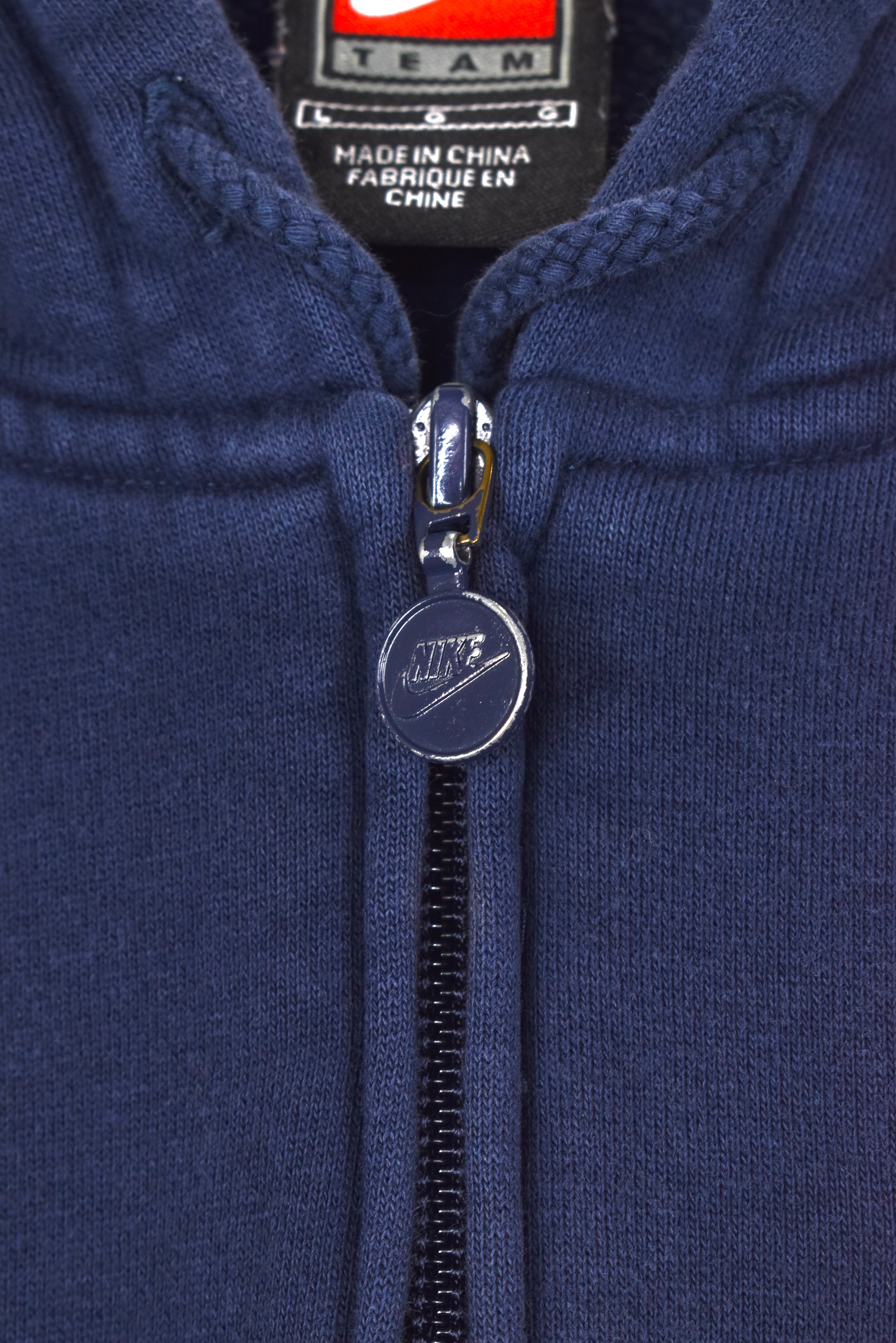 Vintage Marquette University hoodie, Blue Nike embroidered sweatshirt - XL